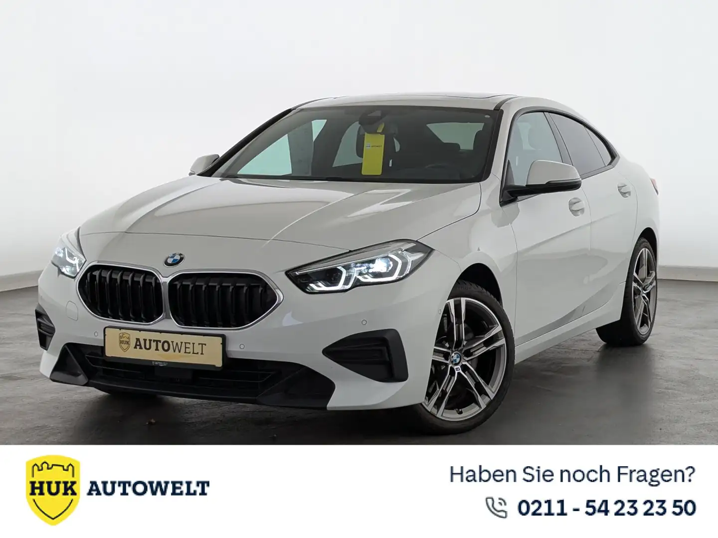 BMW 220 220d xDrive Advantage (EURO 6d) LED+NAVI+RFK+SHZ Weiß - 1