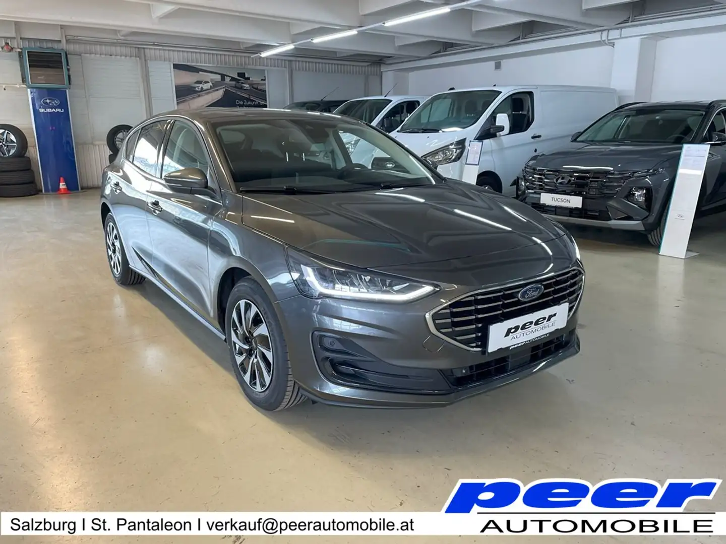 Ford Focus Focus Titanium Edition 1,0L Eboost MHEV 125PS M6 Grau - 1