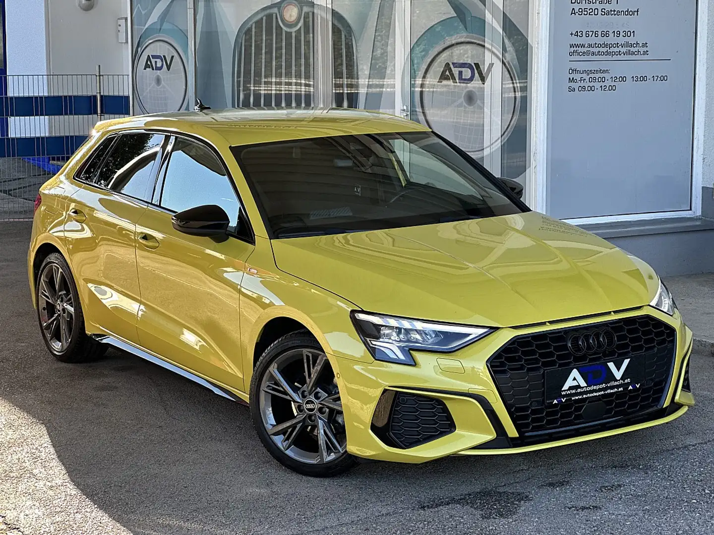 Audi A3 SB 35 TFSI S-line S-tronic Gelb - 2