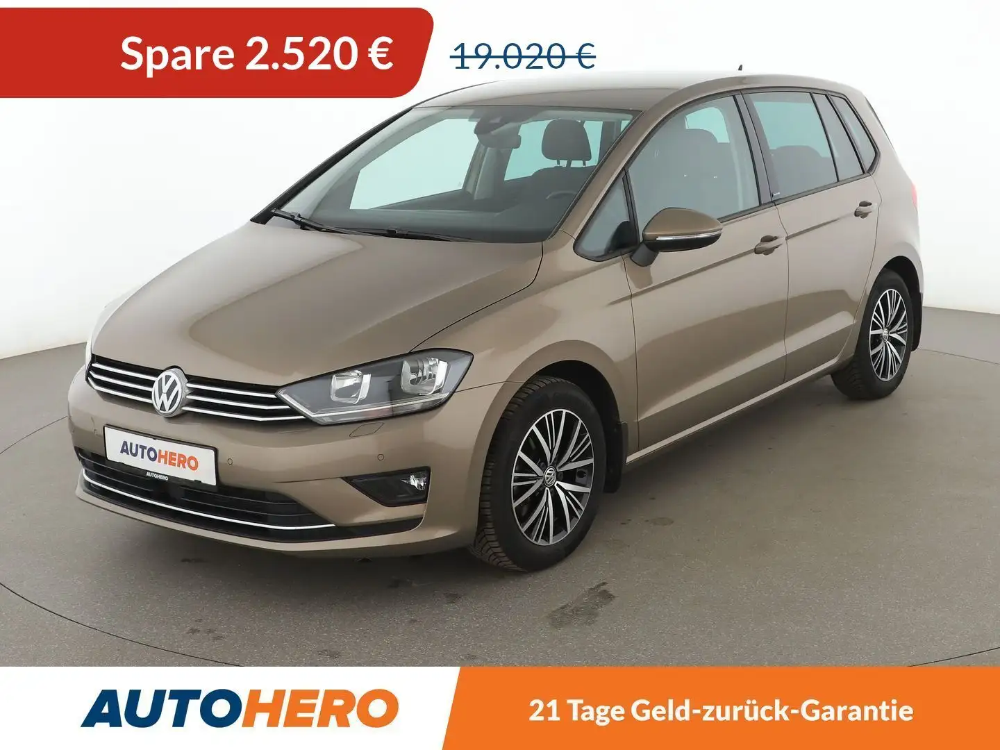Volkswagen Golf Sportsvan 1.4 TSI Allstar BMT Aut.*ACC*PDC*SHZ* Grau - 1