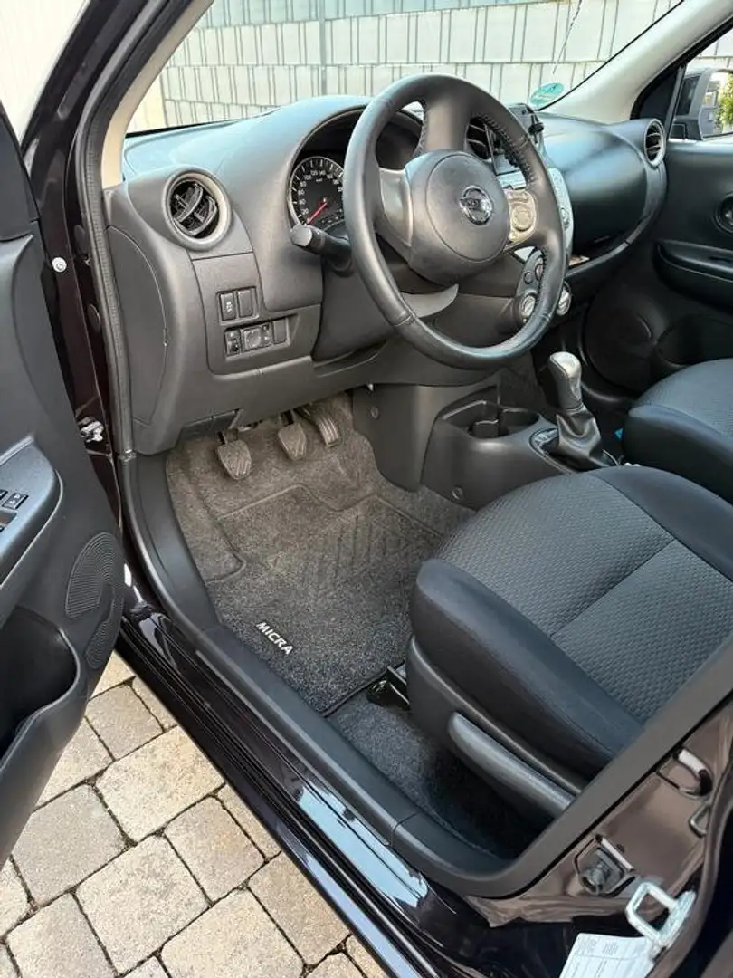 Nissan Micra Micra 1.2i Visia Pack Zwart - 2