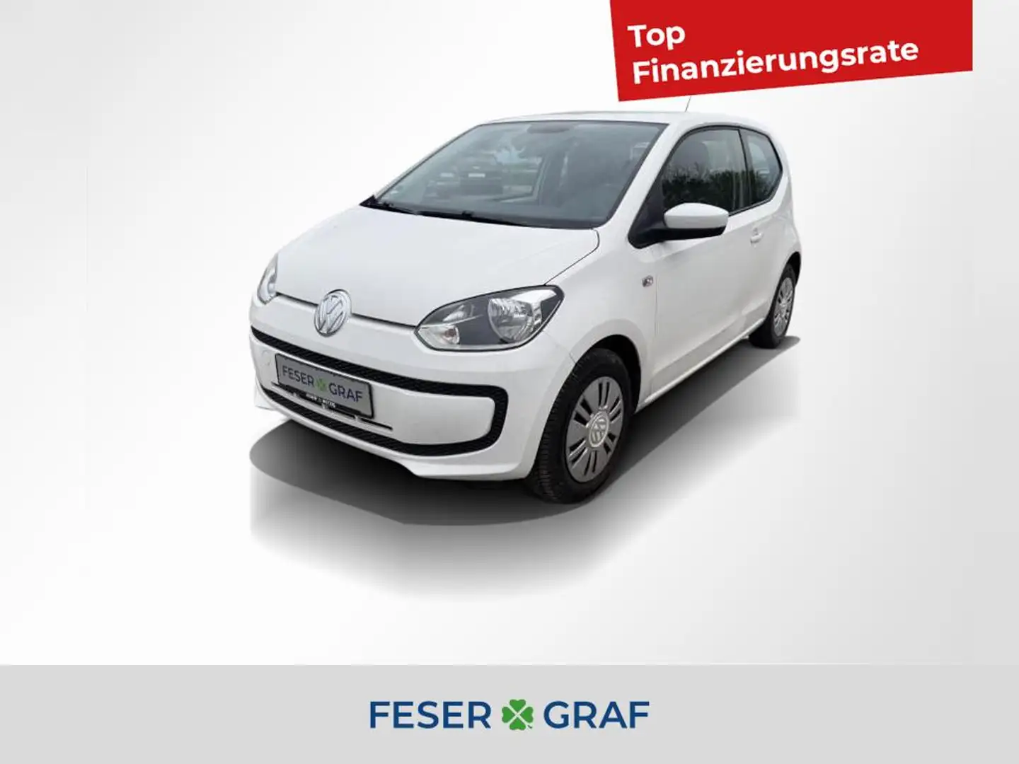 Volkswagen up! 1.0 move up! Klimaanlage/eFh Weiß - 1
