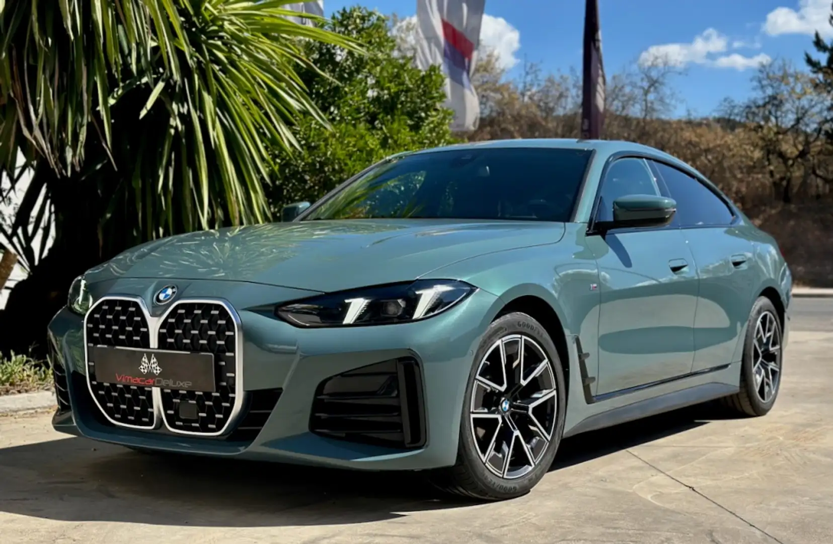 BMW 420 420dA Gran Coupé M Sport Bleu - 1