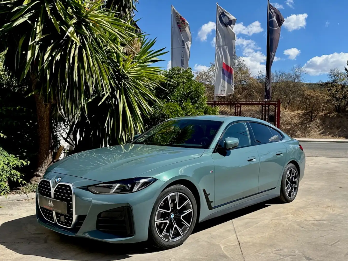 BMW 420 420dA Gran Coupé M Sport Bleu - 2
