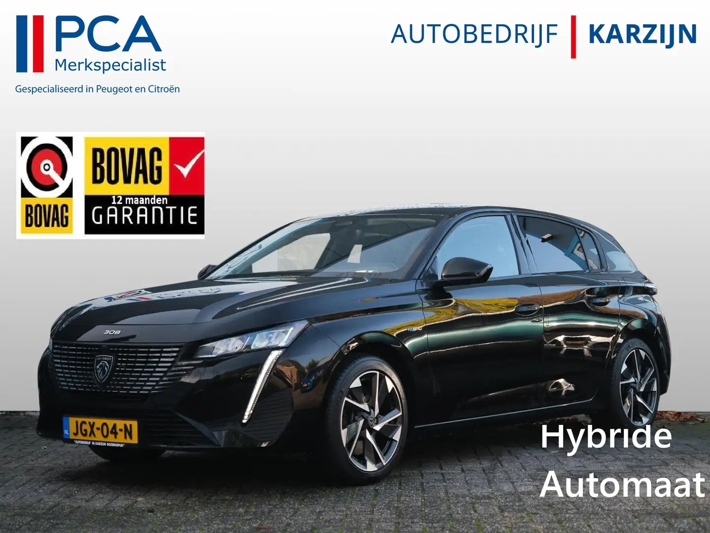 Peugeot 308 1.6 Plug-in Hybrid 180 Active Pack Business Noir - 1