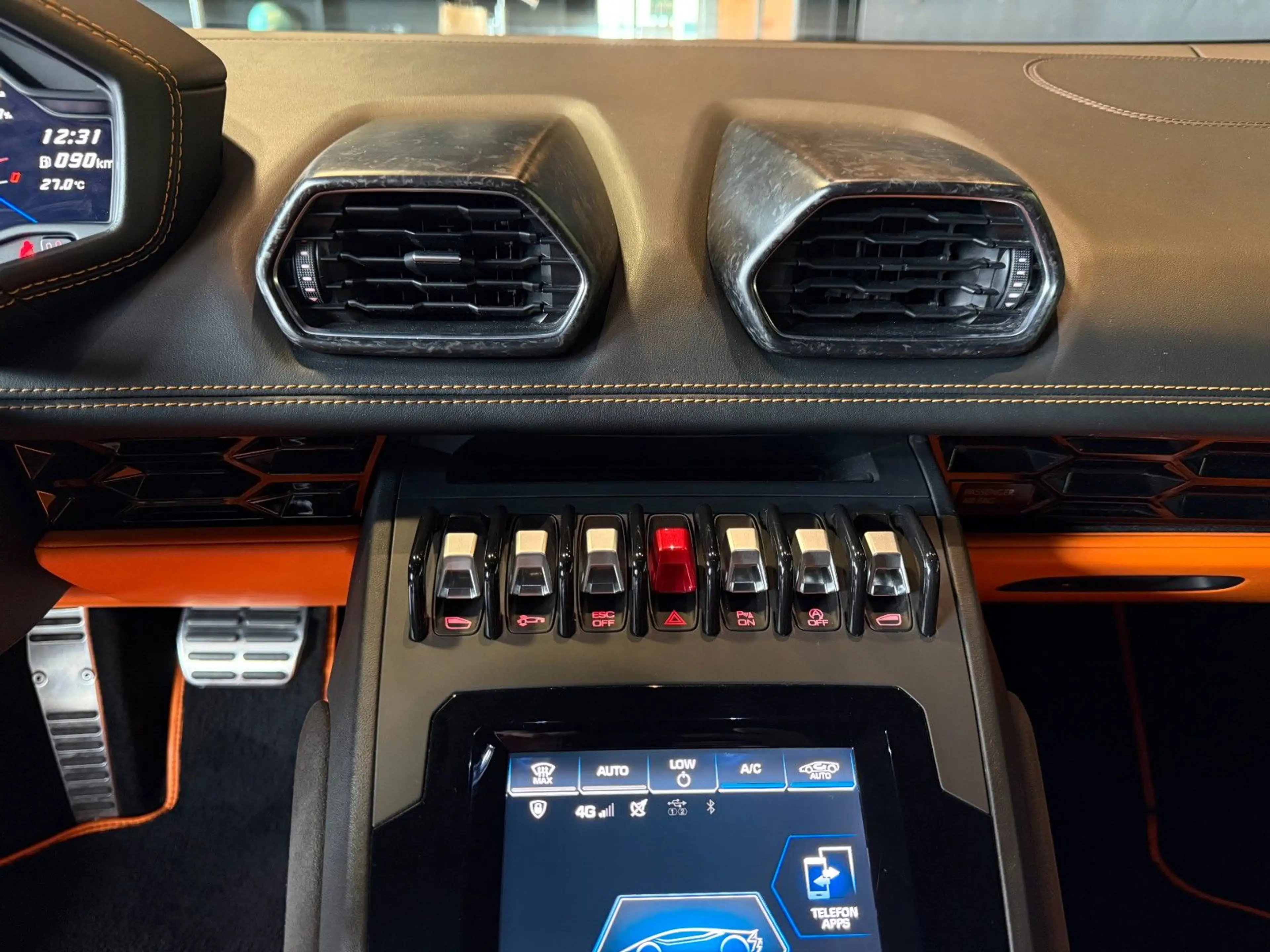 Lamborghini Huracán EVO*Lift*ARANCIO BOREALIS*Carbon*Sportsi — photo 24
