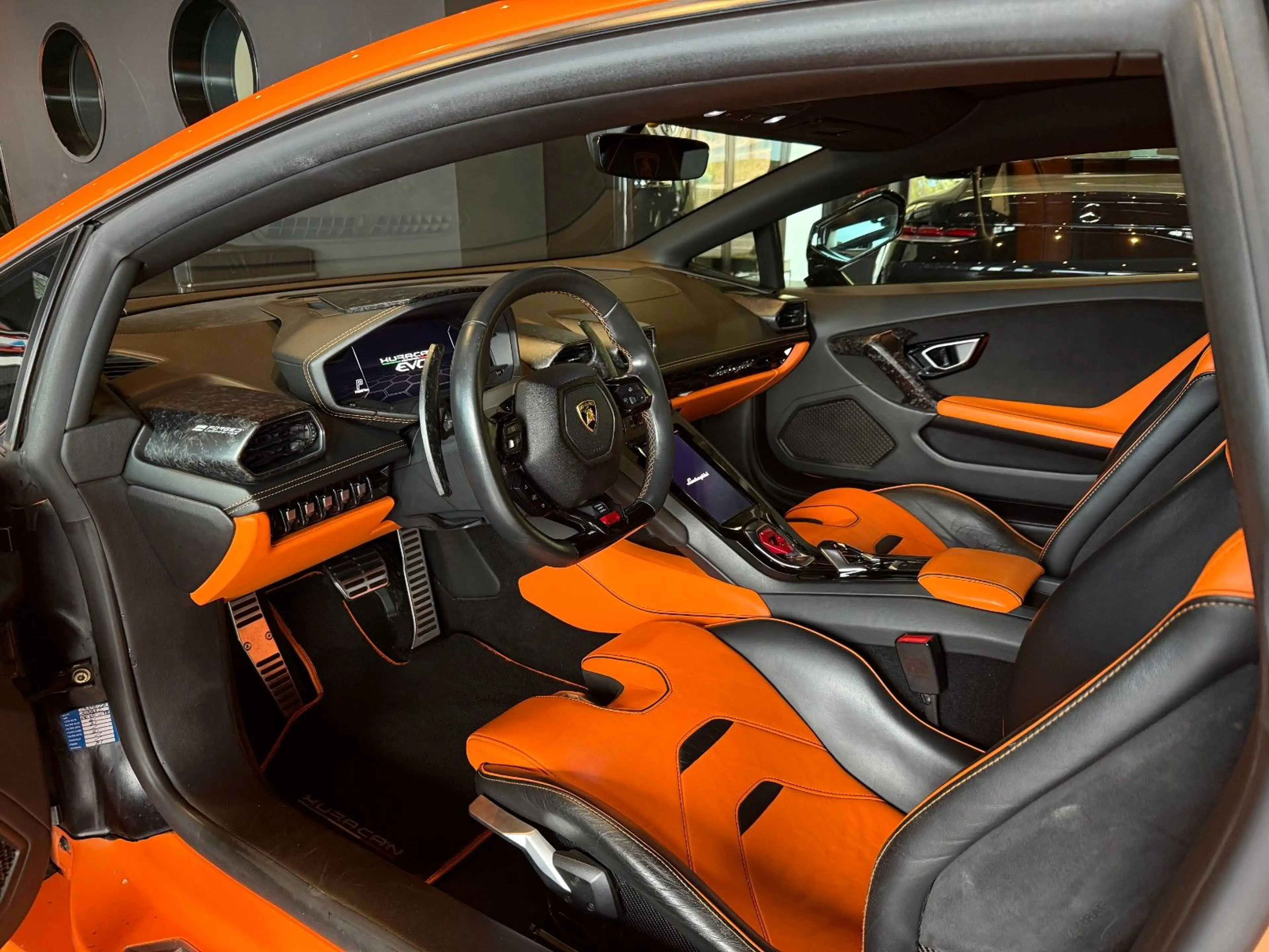 Lamborghini Huracán EVO*Lift*ARANCIO BOREALIS*Carbon*Sportsi — photo 16