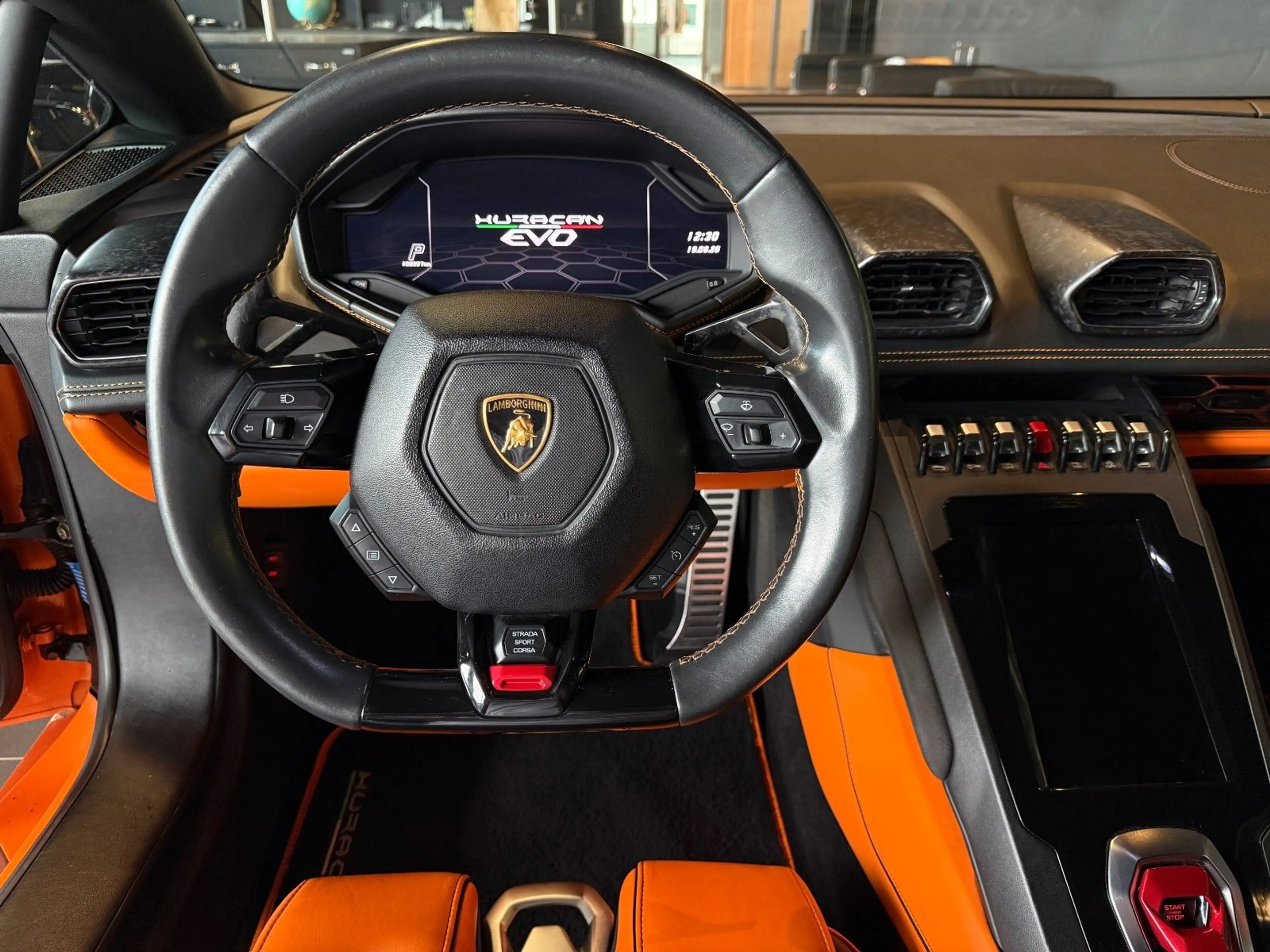Lamborghini Huracán EVO*Lift*ARANCIO BOREALIS*Carbon*Sportsi — photo 18