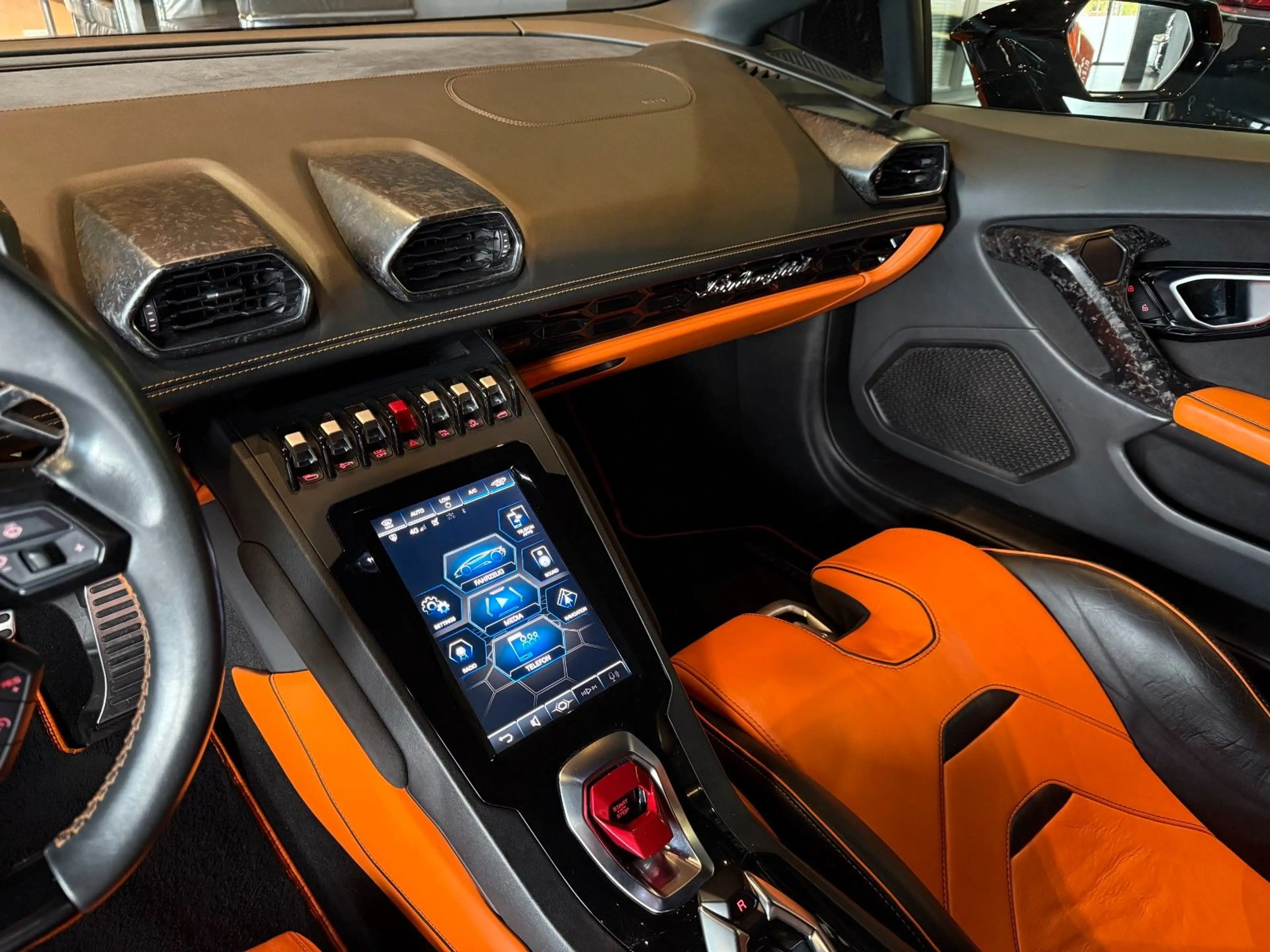 Lamborghini Huracán EVO*Lift*ARANCIO BOREALIS*Carbon*Sportsi — photo 20
