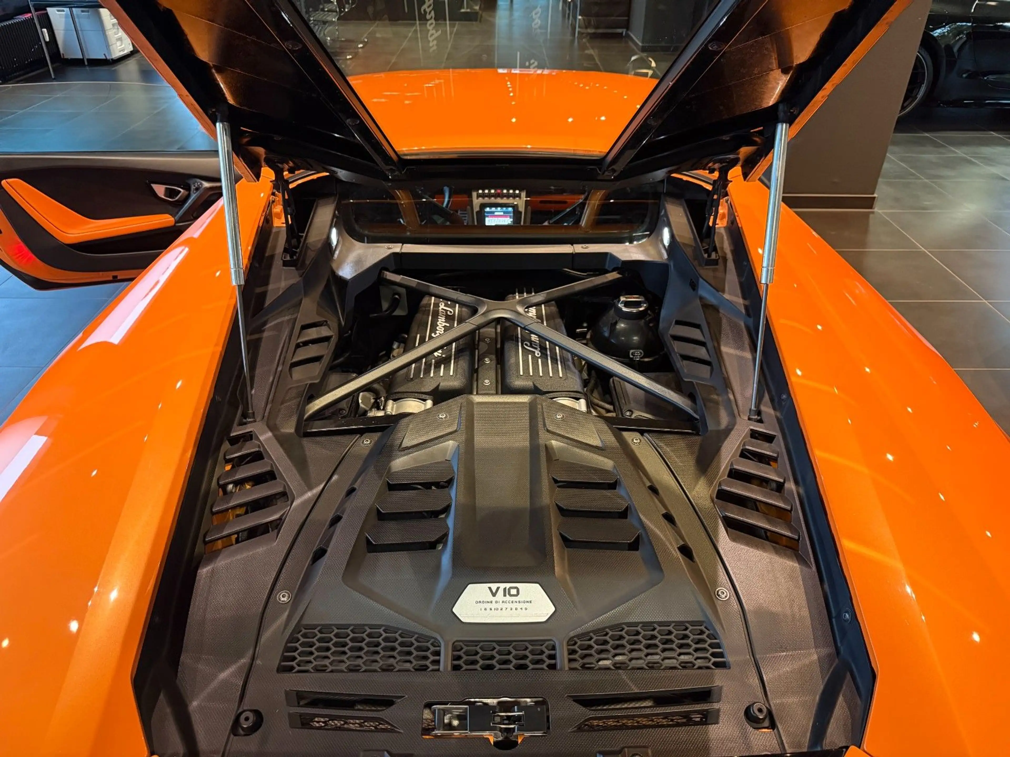 Lamborghini Huracán EVO*Lift*ARANCIO BOREALIS*Carbon*Sportsi — photo 15