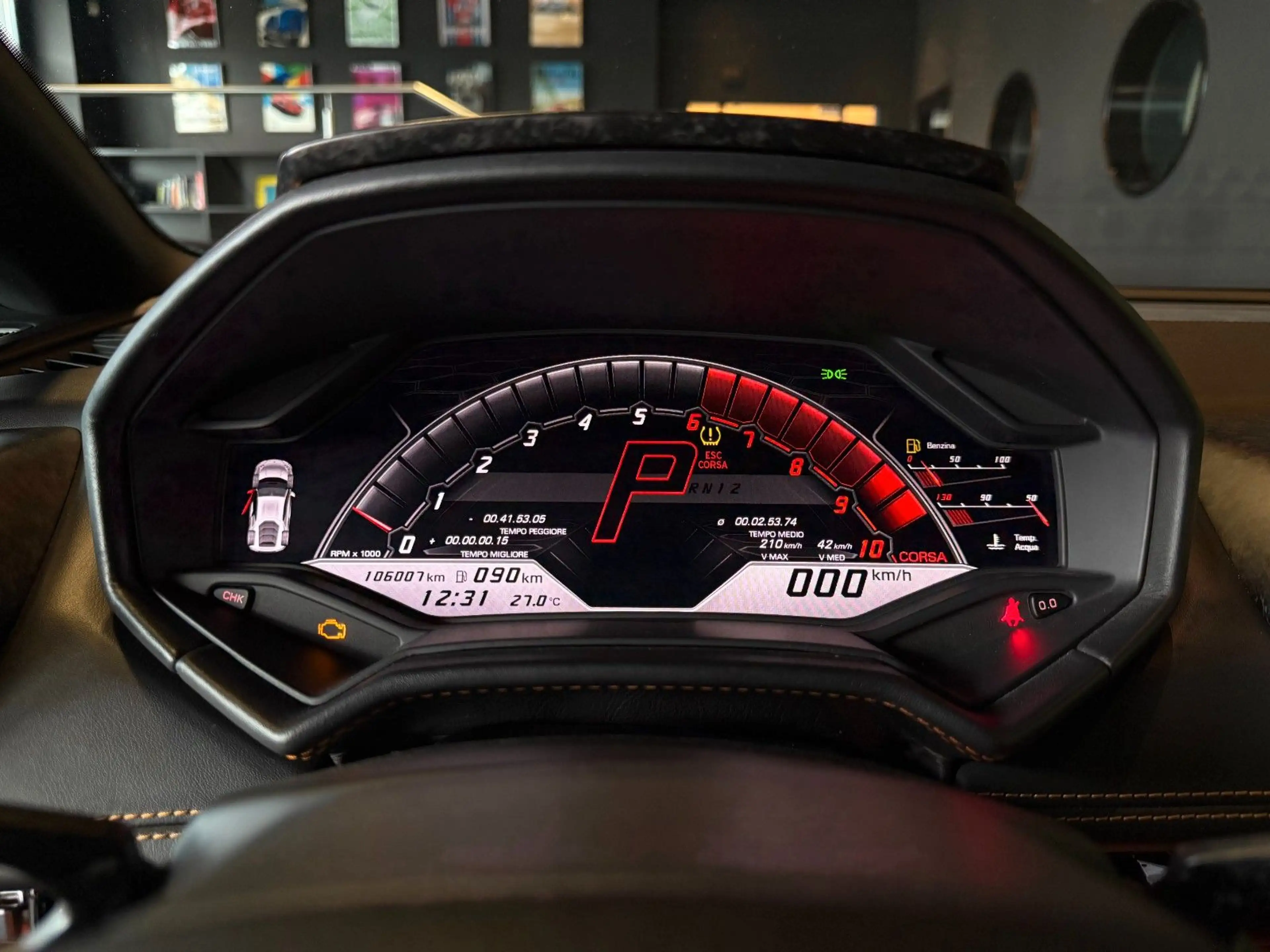 Lamborghini Huracán EVO*Lift*ARANCIO BOREALIS*Carbon*Sportsi — photo 19