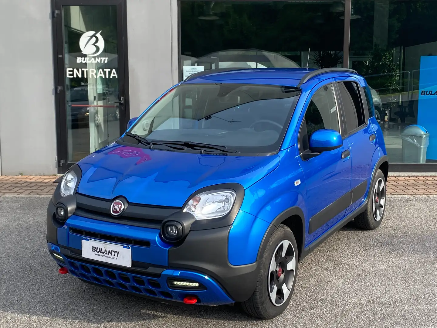 Fiat Panda Panda 1.0 firefly hybrid Cross s Bleu - 1