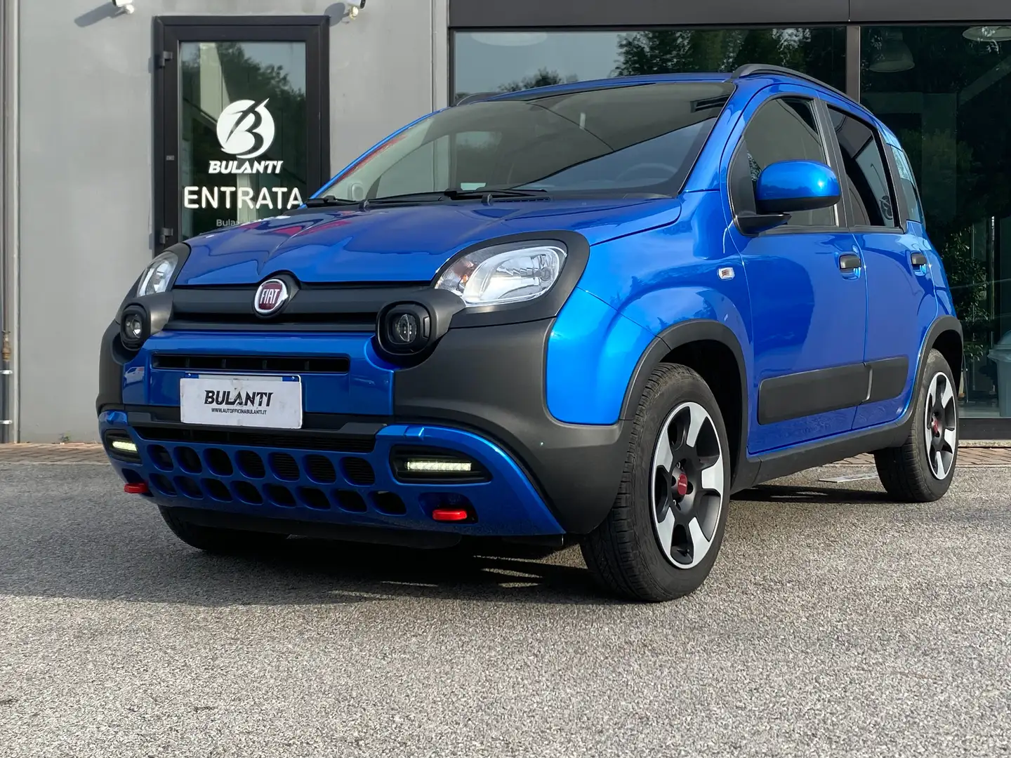 Fiat Panda Panda 1.0 firefly hybrid Cross s Bleu - 2