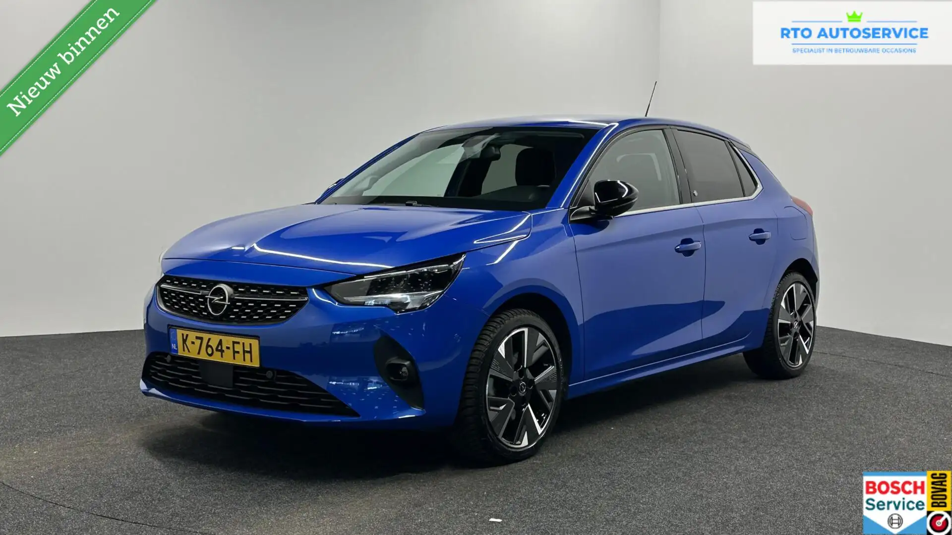 Opel Corsa-e Elegance 3 fase 50 kWh CAMERA NAVI CRUISE LM CARPL Blau - 1