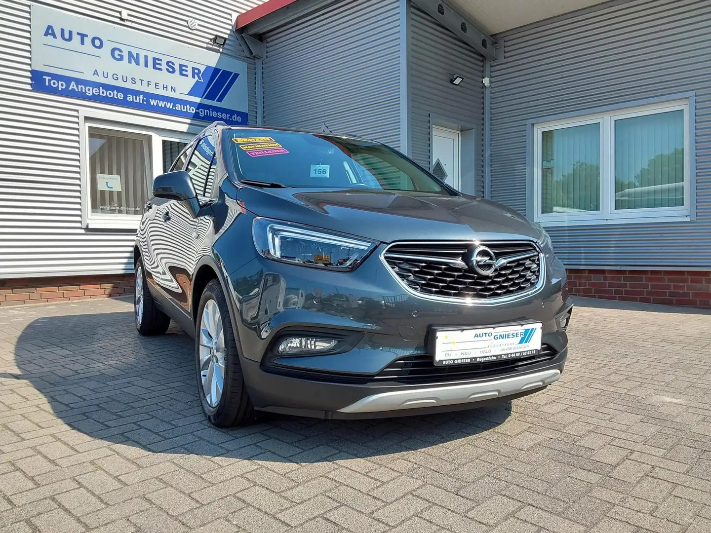 Opel Mokka 1.4 Turbo Innovation AHK/APP/SHZ/LED/PDC/KAM/NA... Grau - 1