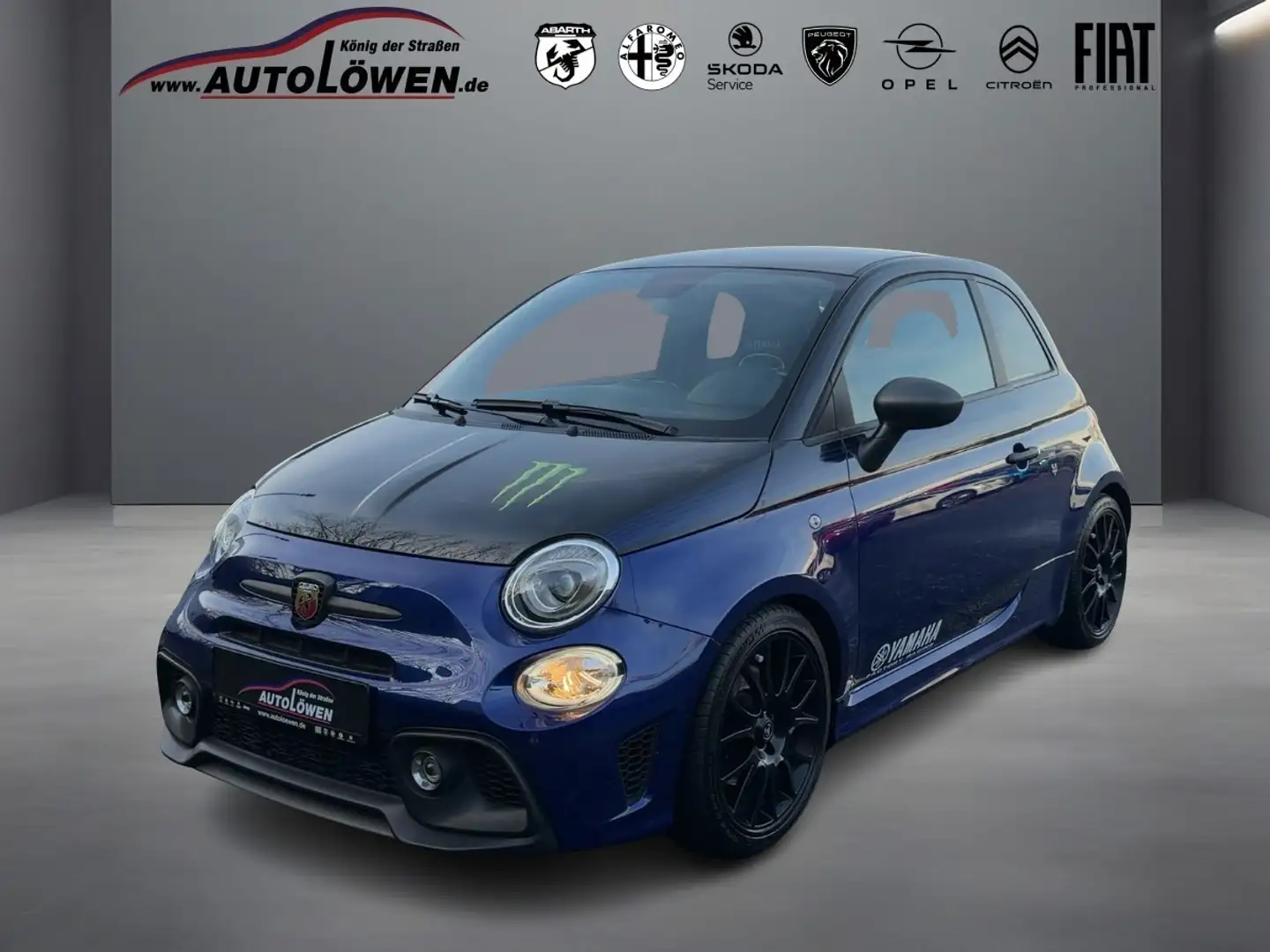 Abarth 500 1.4 T-Jet 16V Monster Energy Yamaha Blau - 1