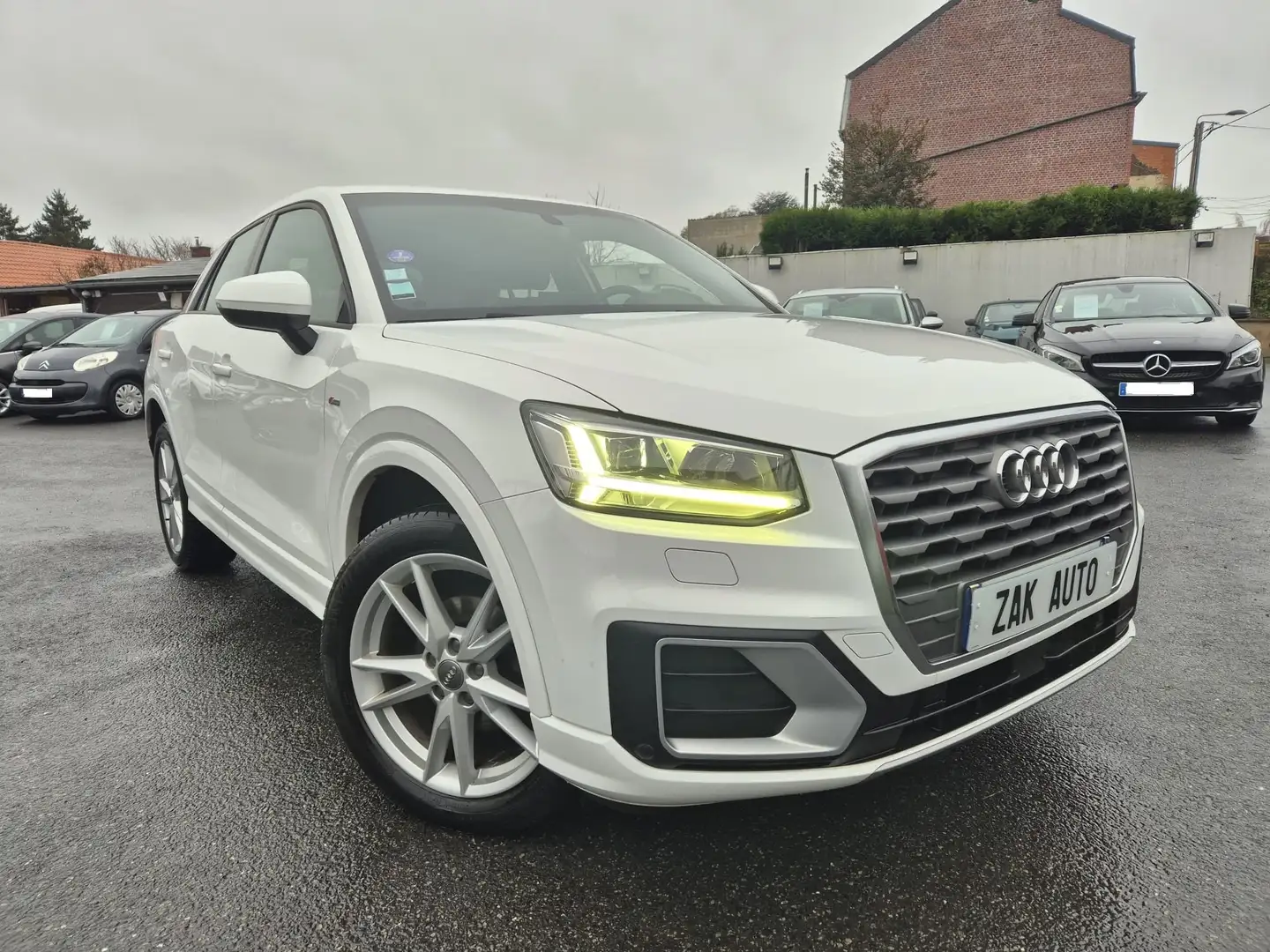 Audi Q2 Q2 35 TFSI COD 150 S tronic 7 S Line Blanc - 1