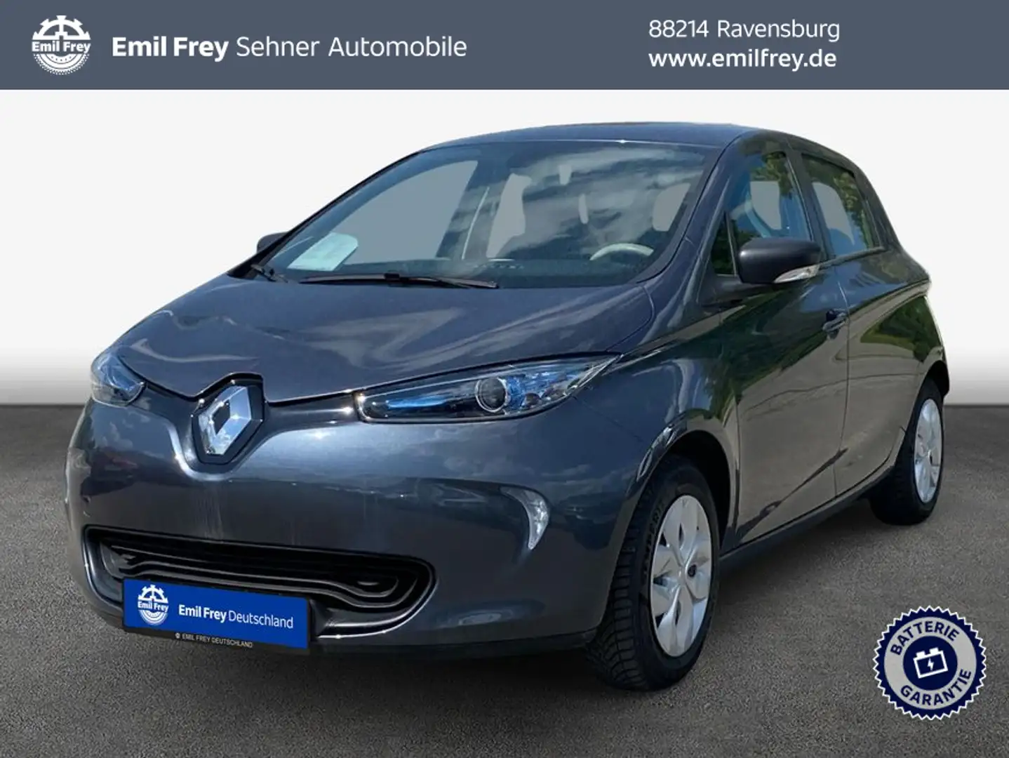Renault ZOE (ohne Batterie) 41 kwh Life Grau - 1