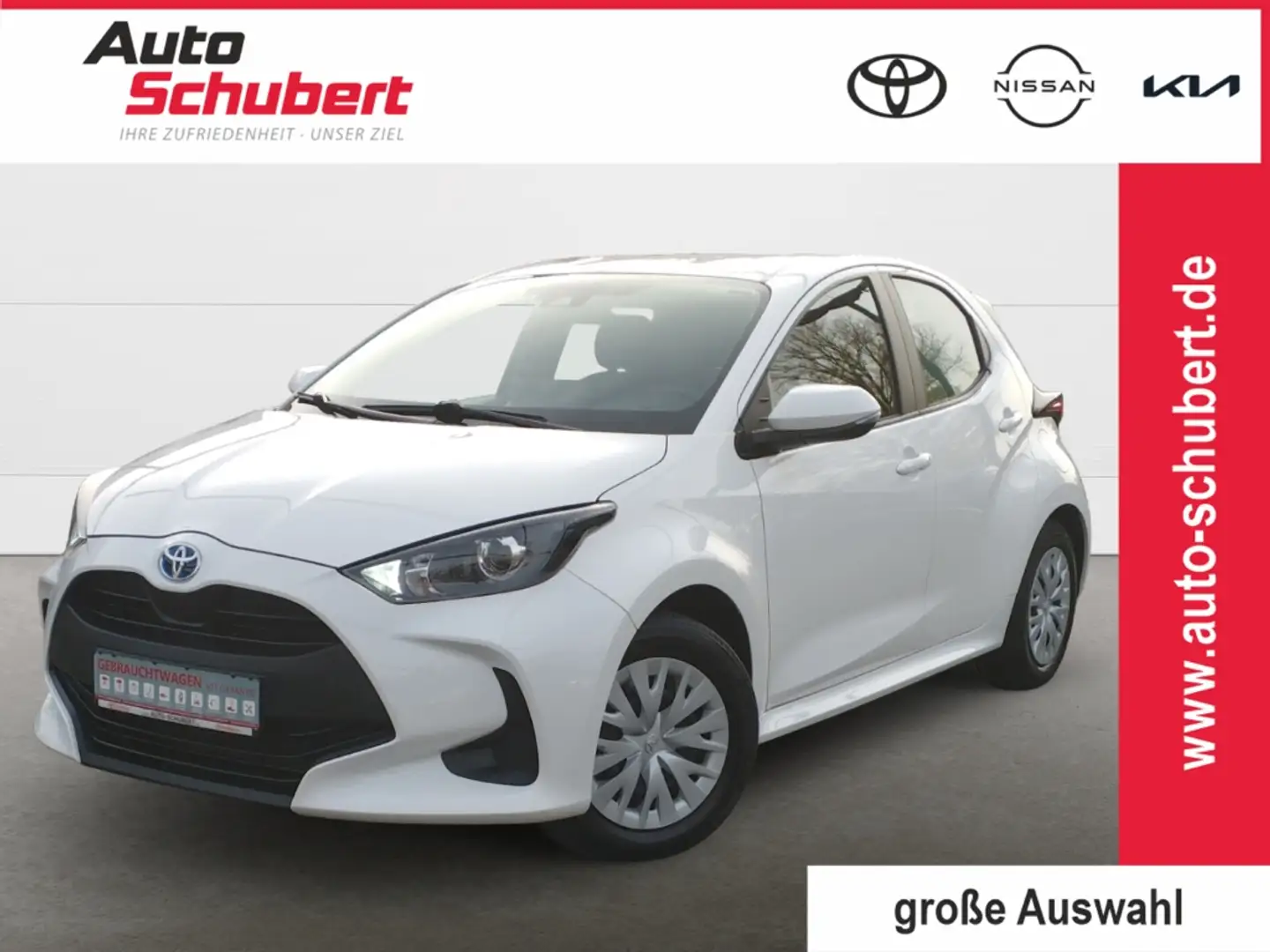 Toyota Yaris Comfort 1.5 Hybrid+Kamera+Smartühone Integration Weiß - 1