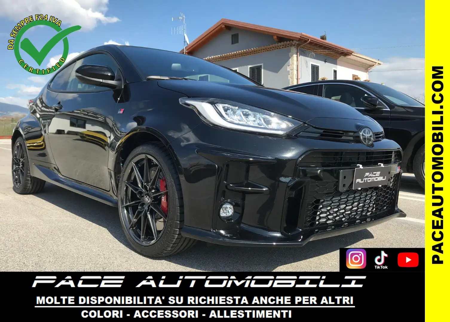 Toyota Yaris GR WRC CIRCUIT LSD HIGH PERFORMANCE PARI AL NUOVO! Nero - 1
