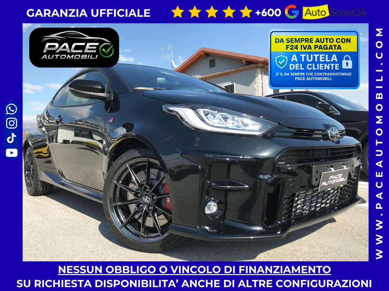 Toyota Yaris GR WRC CIRCUIT LSD HIGH PERFORMANCE PARI AL NUOVO!