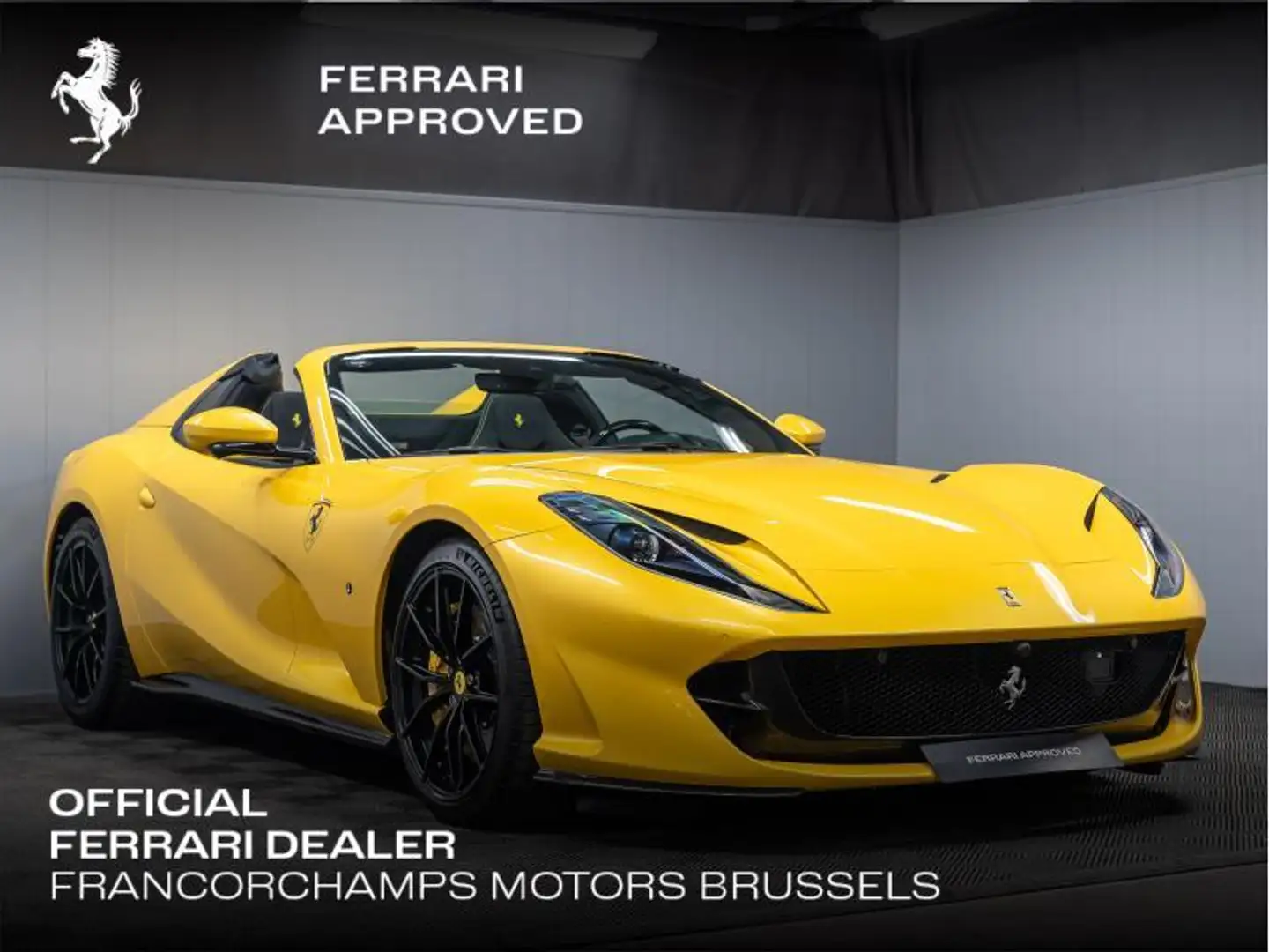 Ferrari 812 GTS - Giallo Triplo Strato Amarillo - 1