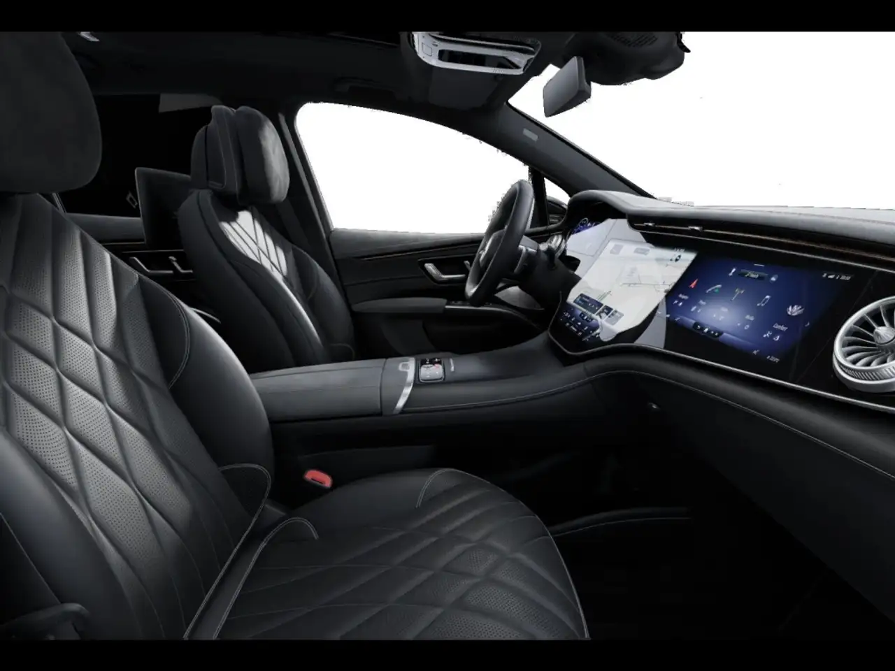 Mercedes-Benz EQS 580 4M AMG PANO AHK 360-KAM NIGHT MEMORY, миниатюра 11