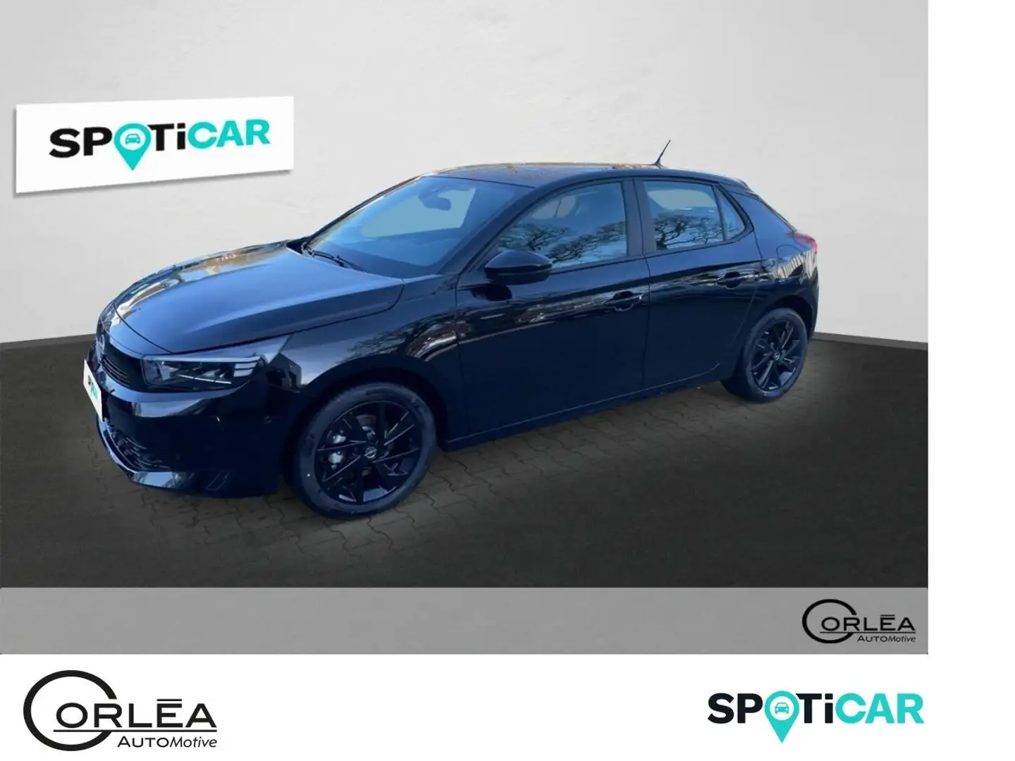 Opel Corsa Basis Schwarz - 1