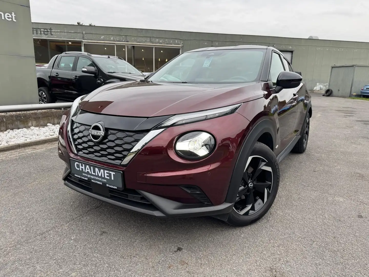 Nissan Juke Juke 1.6HEV 143 N-CONNECTA + TREKHAAK Rood - 1