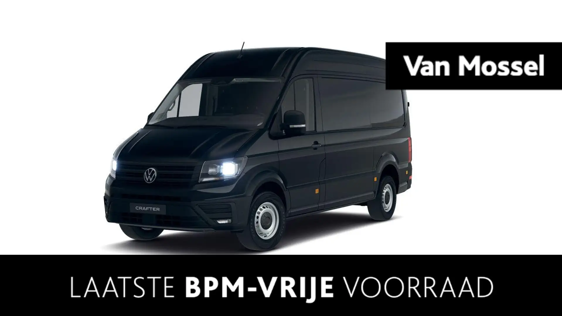 Volkswagen Crafter 35 2.0 TDI L3H3 Highline Automaat | Voorraad | 3.5 Zwart - 1