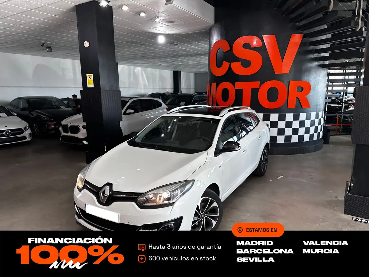 Renault Megane Bose EDC Tce 130 Blanco - 1