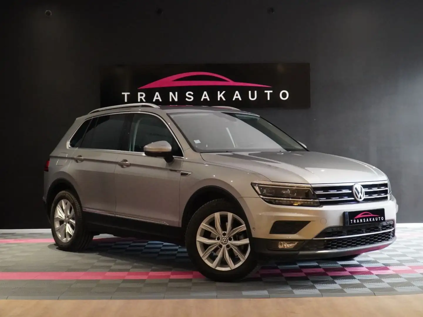 Volkswagen Tiguan 2.0 TDI 150 DSG7 Carat Gris - 1