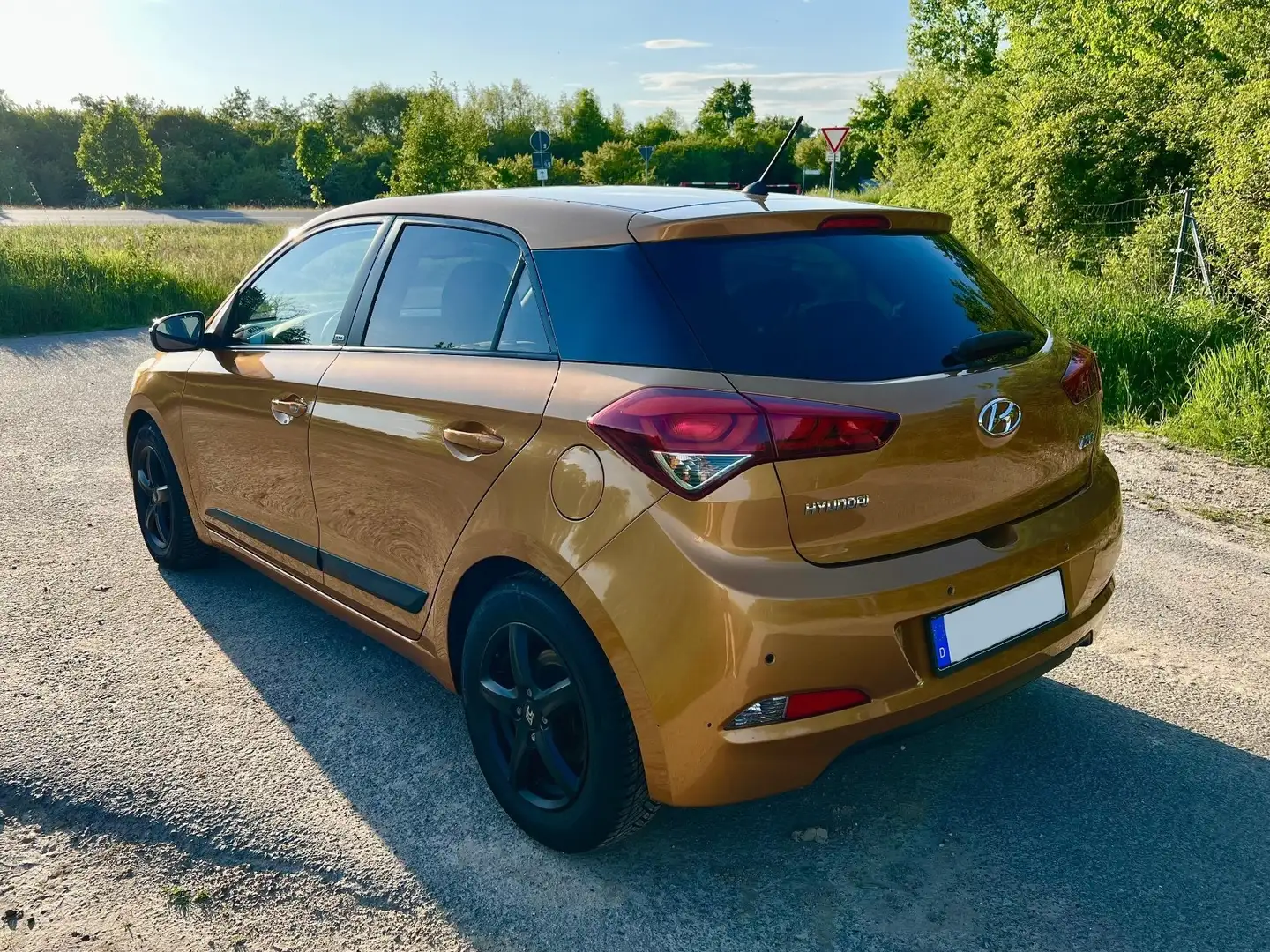 Hyundai i20 1.2 Black Line Orange - 2