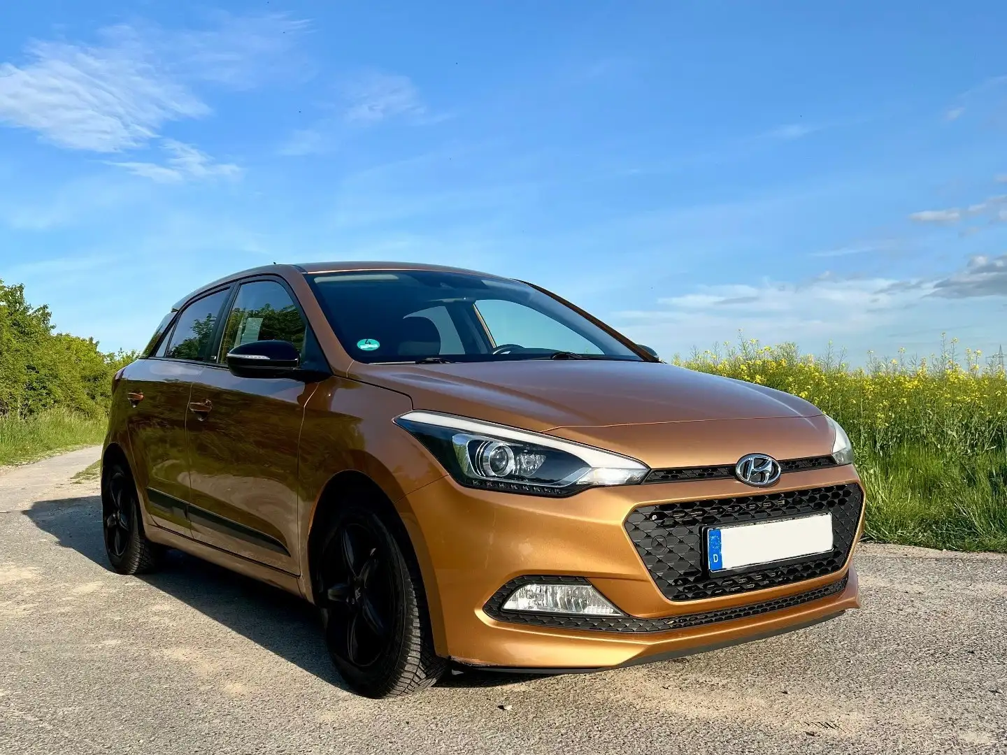 Hyundai i20 1.2 Black Line Orange - 1