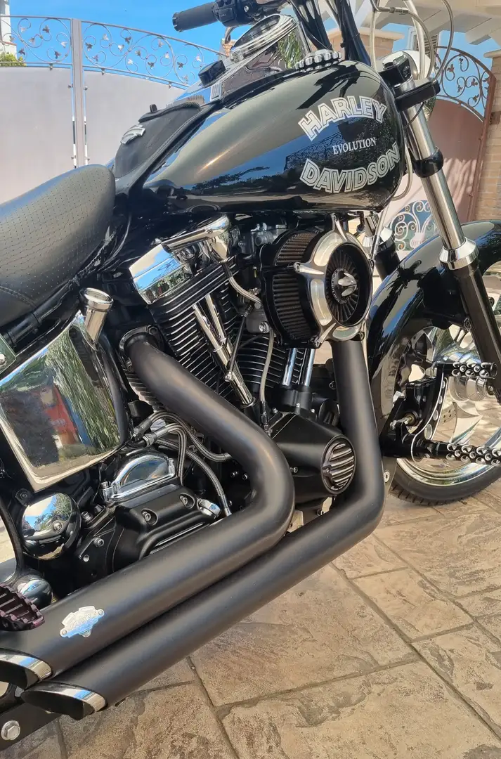 Harley-Davidson Custom Bike FXST 1340 Fekete - 2