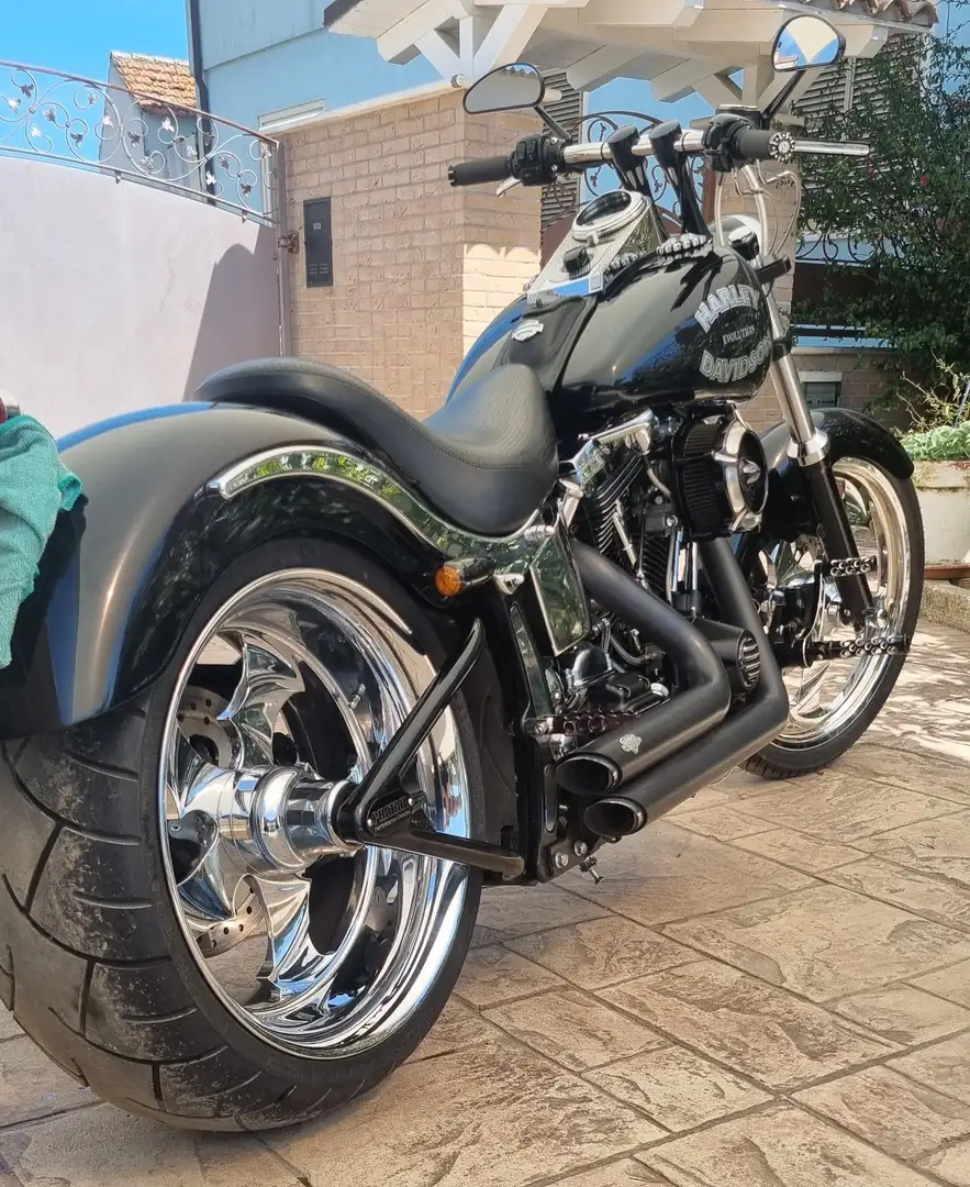 Harley-Davidson Custom Bike FXST 1340 Zwart - 1