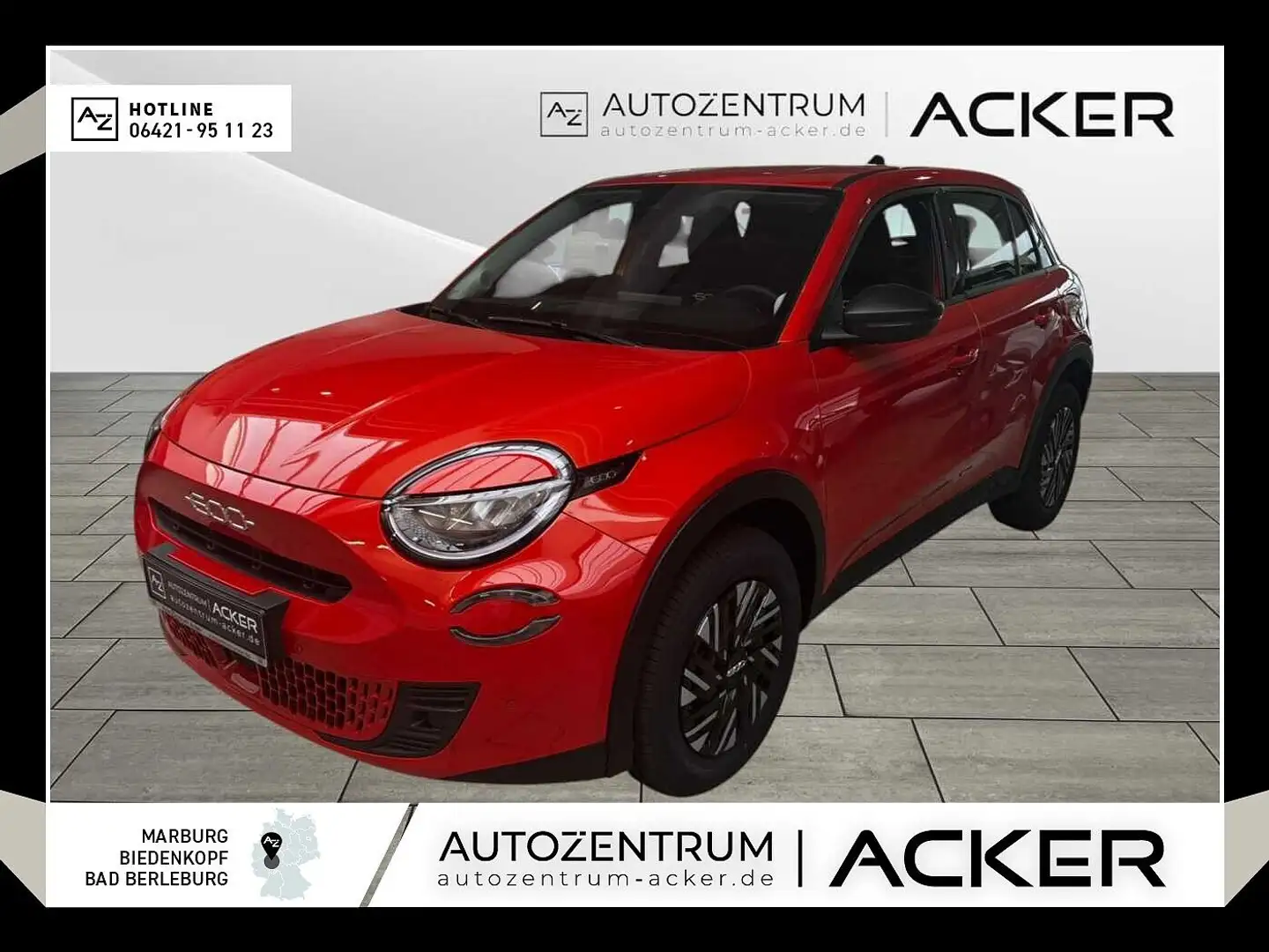 Fiat 600 Hybrid Sonderedition * Leasing ab 158,-* Orange - 1