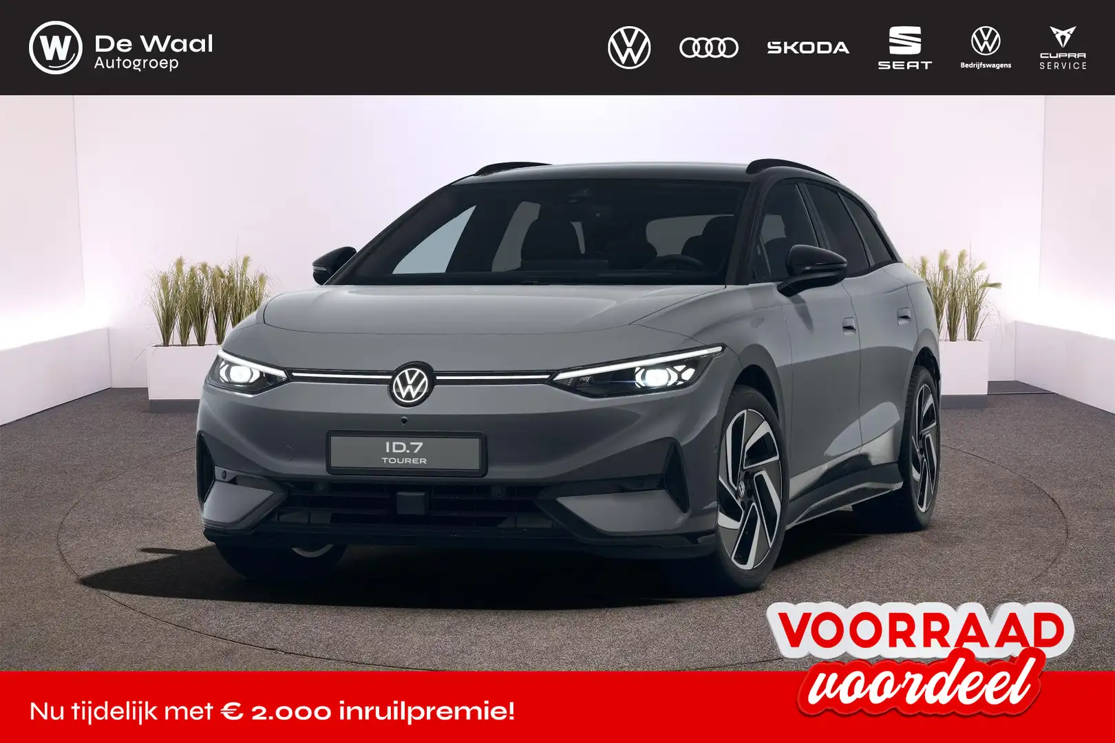 Volkswagen ID.7 Tourer Pro Limited Edition 77 kWh Grijs - 1