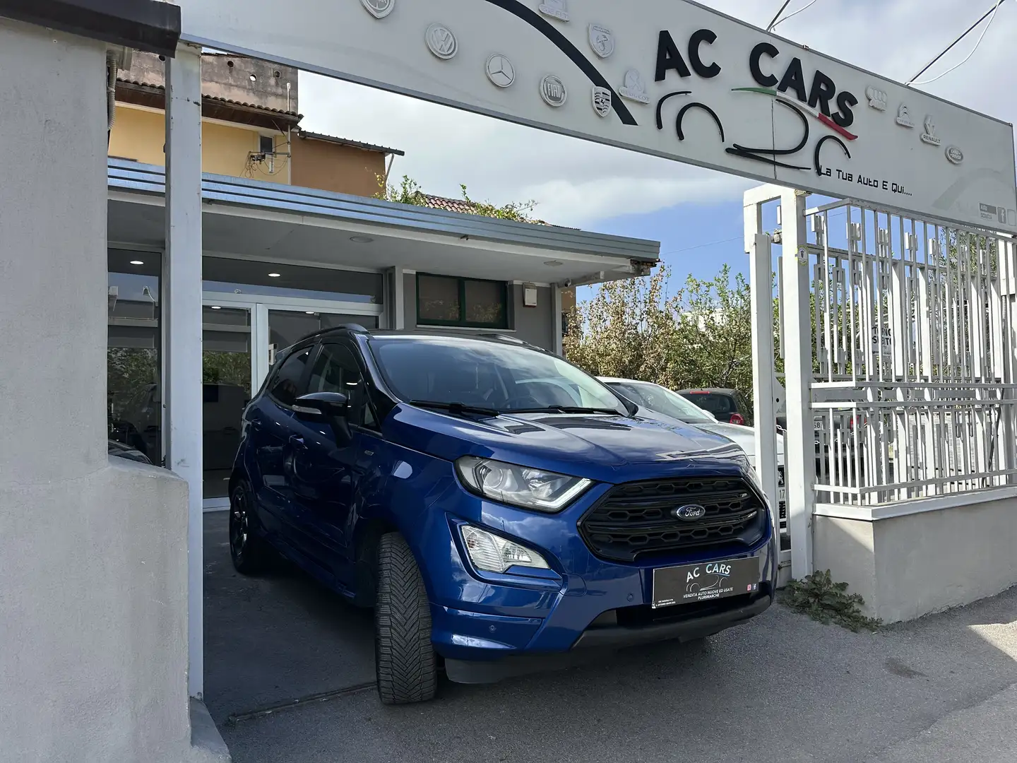 Ford EcoSport 1.0 ecoboost ST-Line Black Edition 100cv Bleu - 2