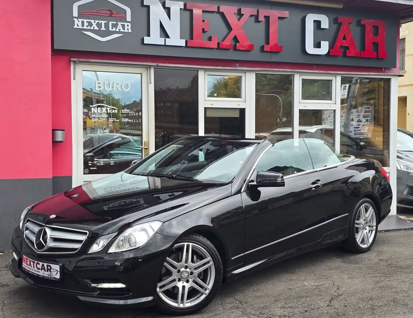 Mercedes-Benz E 350 AMG-LINE|Auto|Kamera|H&K|Navi|1Hand|wenigK Schwarz - 1