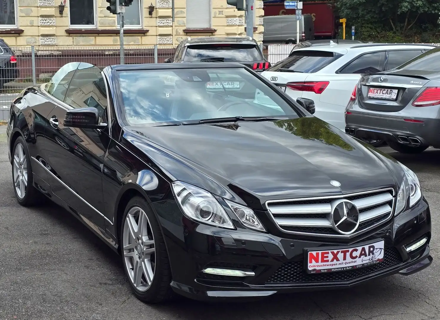 Mercedes-Benz E 350 AMG-LINE|Auto|Kamera|H&K|Navi|1Hand|wenigK Schwarz - 2