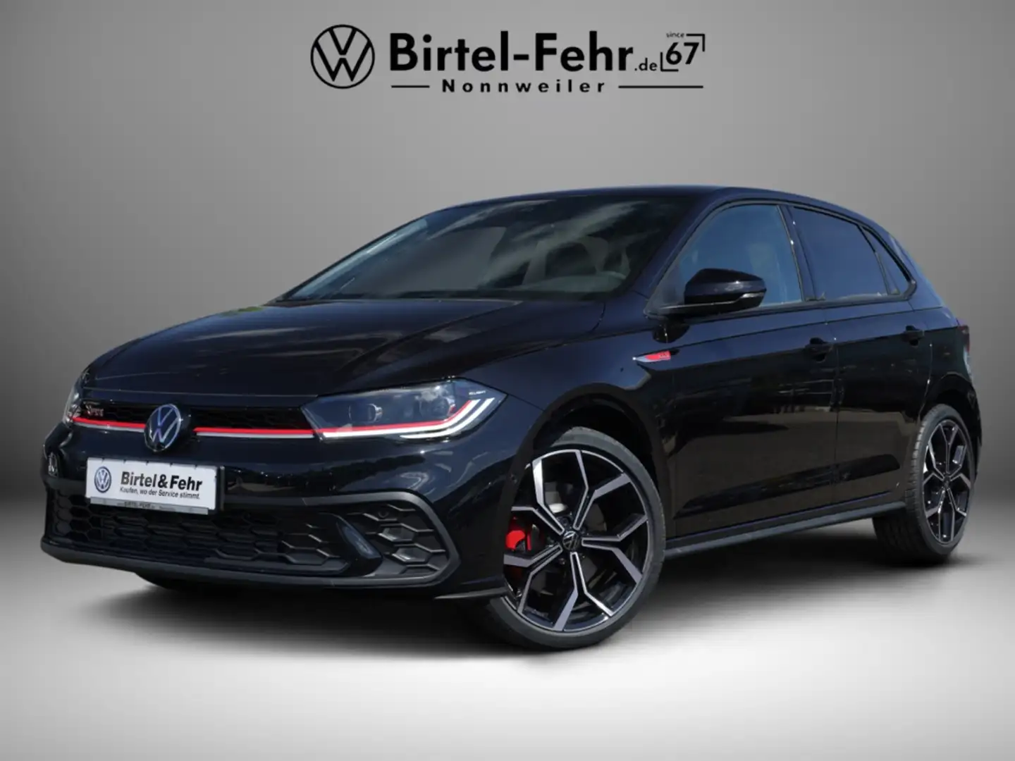 Volkswagen Polo GTI 2.0TSI DSG 18 Zoll Matrix Kamera ACC IQ DRIVE Чёрный - 1