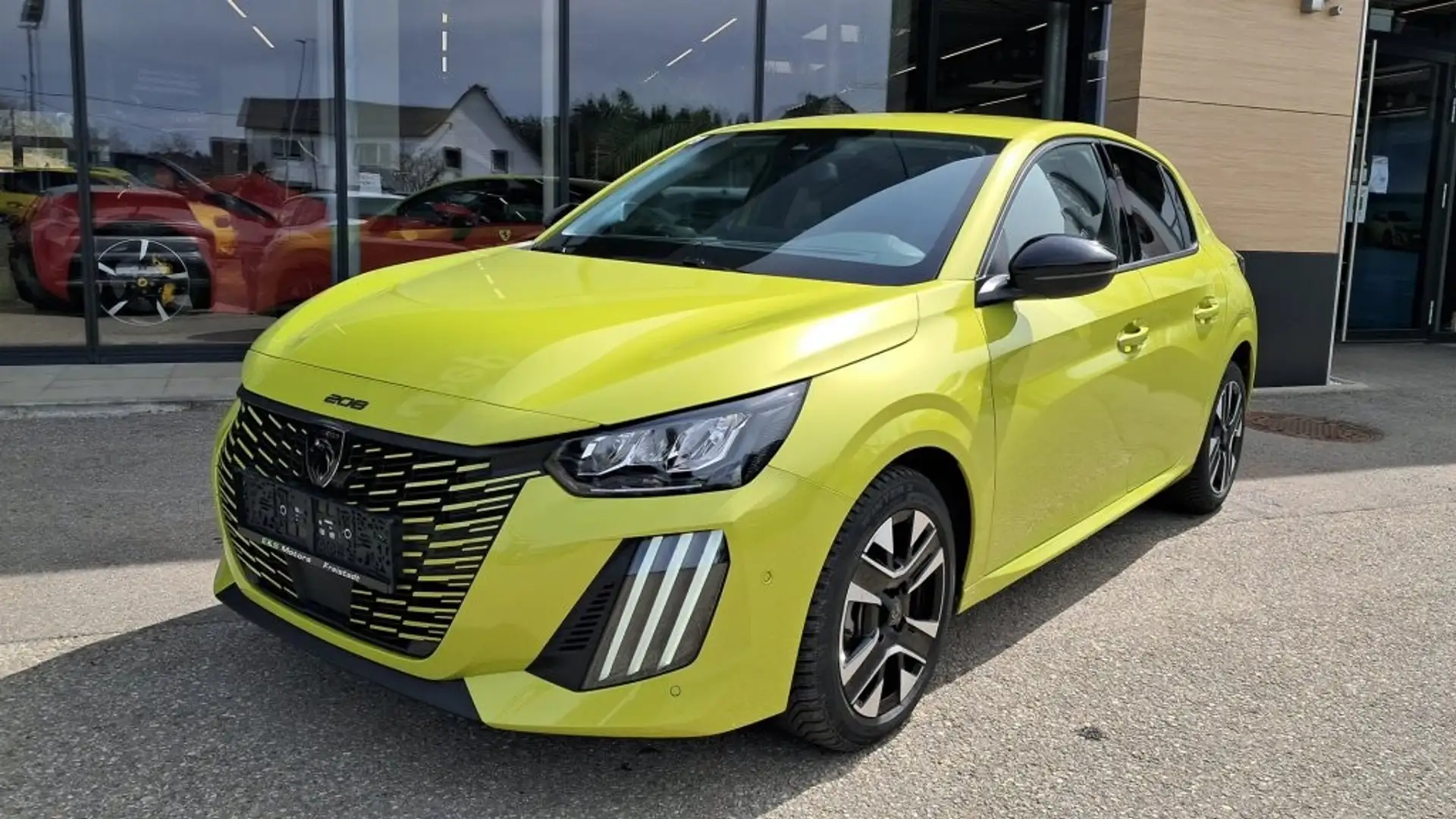 Peugeot 208 PureTech 100 S&S Allure Gelb - 1