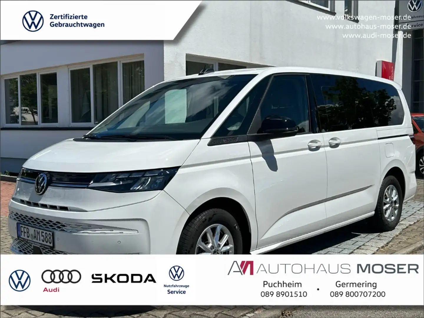 Volkswagen T7 Multivan Lang 1.5TSI Life 7Sitz*NAV*ACCKamera!! Weiß - 1