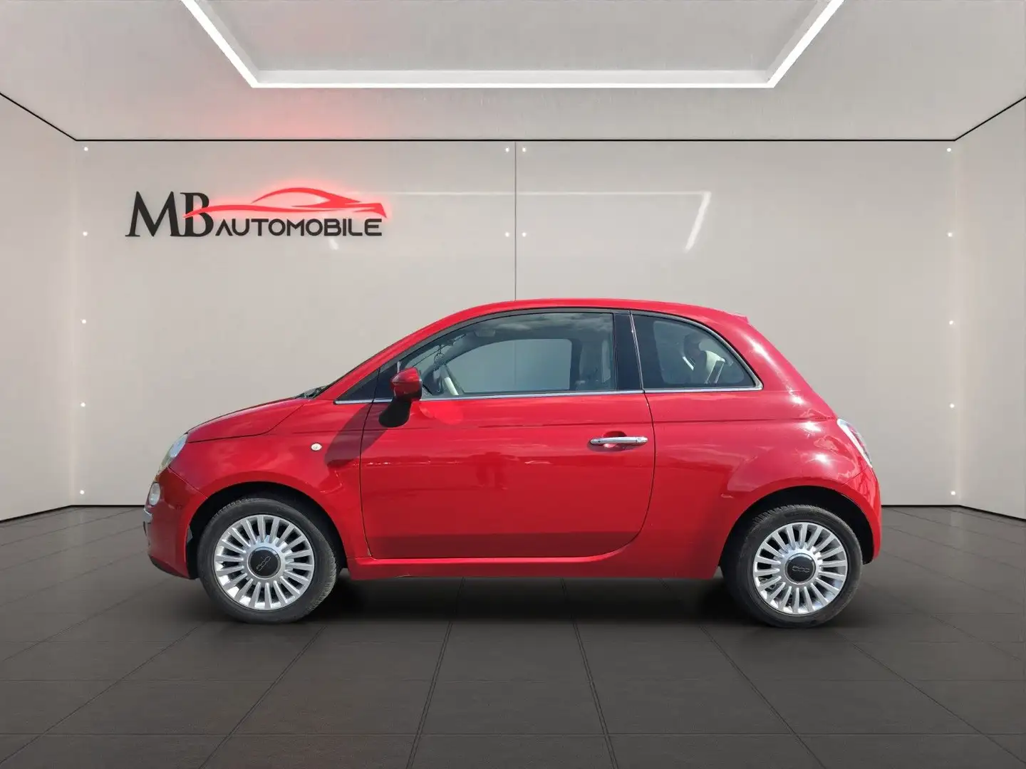 Fiat 500 *2-HAND*MP3*BLUETOOTH*PANNO* Rojo - 2