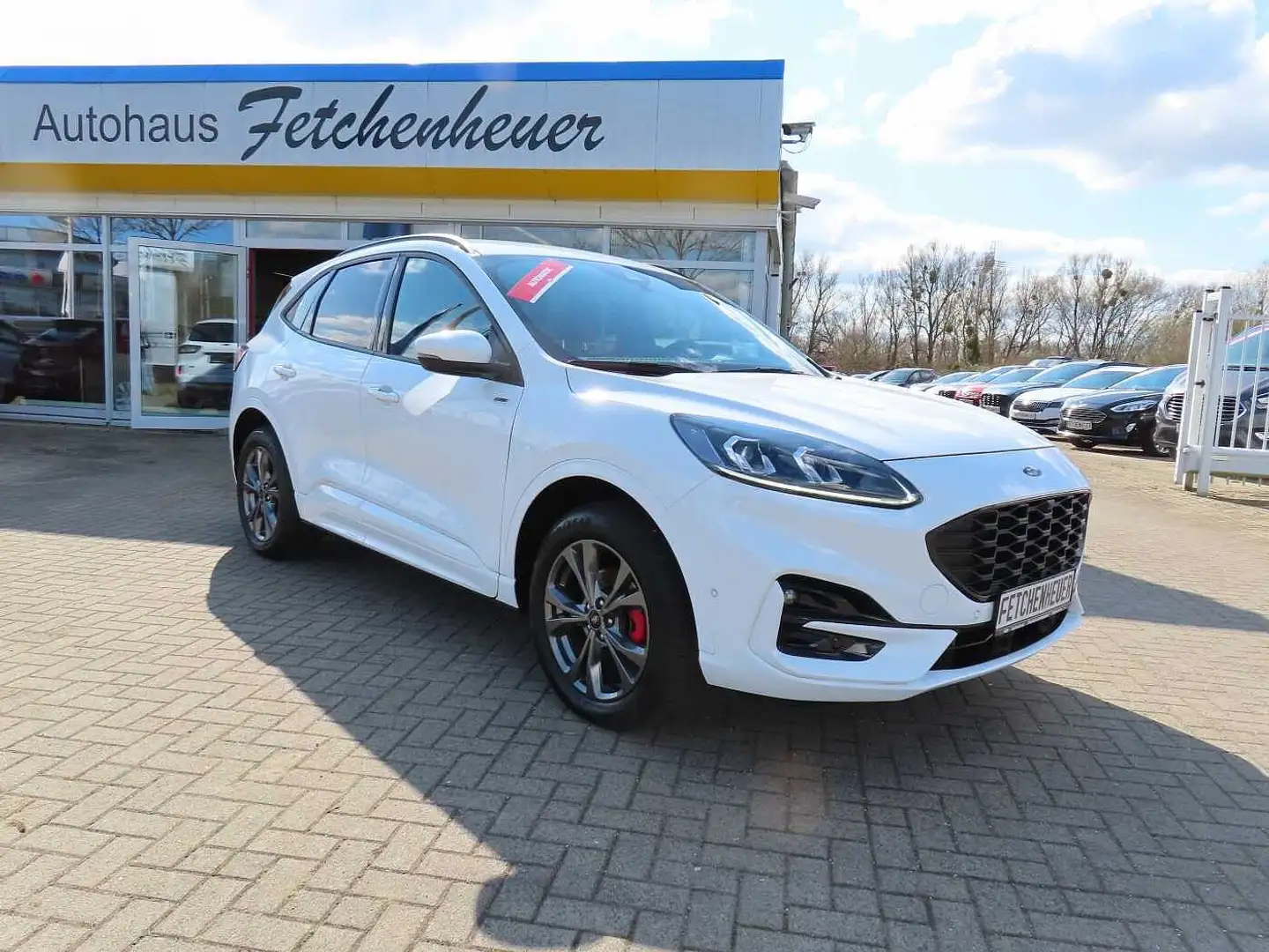 Ford Kuga PHEV ST-LINE   NAVI+LED+RFK+ACC+SHZ+TWA+AHK Weiß - 1