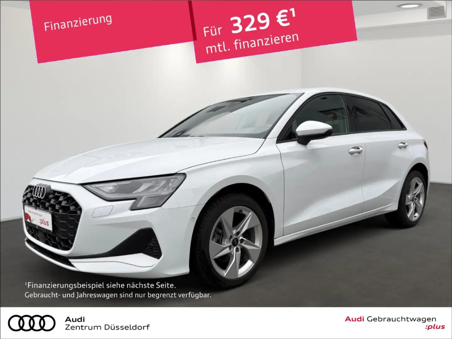Audi A3 Sportback 30 TFSI advanced MMI VIRTUAL PDC Weiß - 1