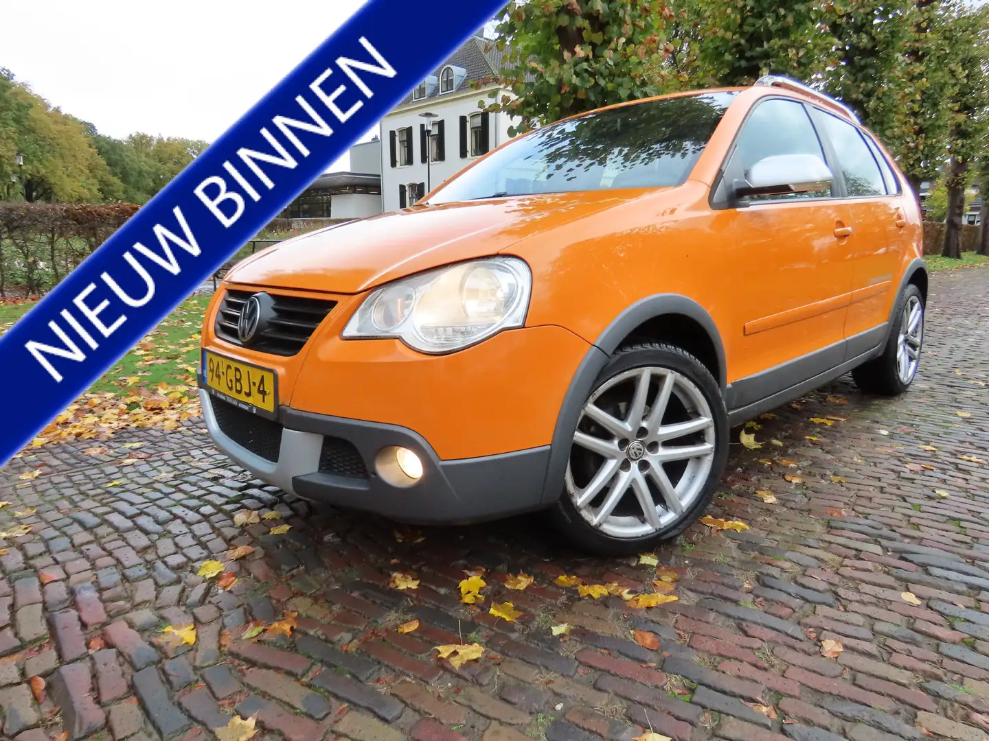 Volkswagen Polo Cross 1.6-16V Automaat Climate control Cruisecontrol Lm Orange - 1