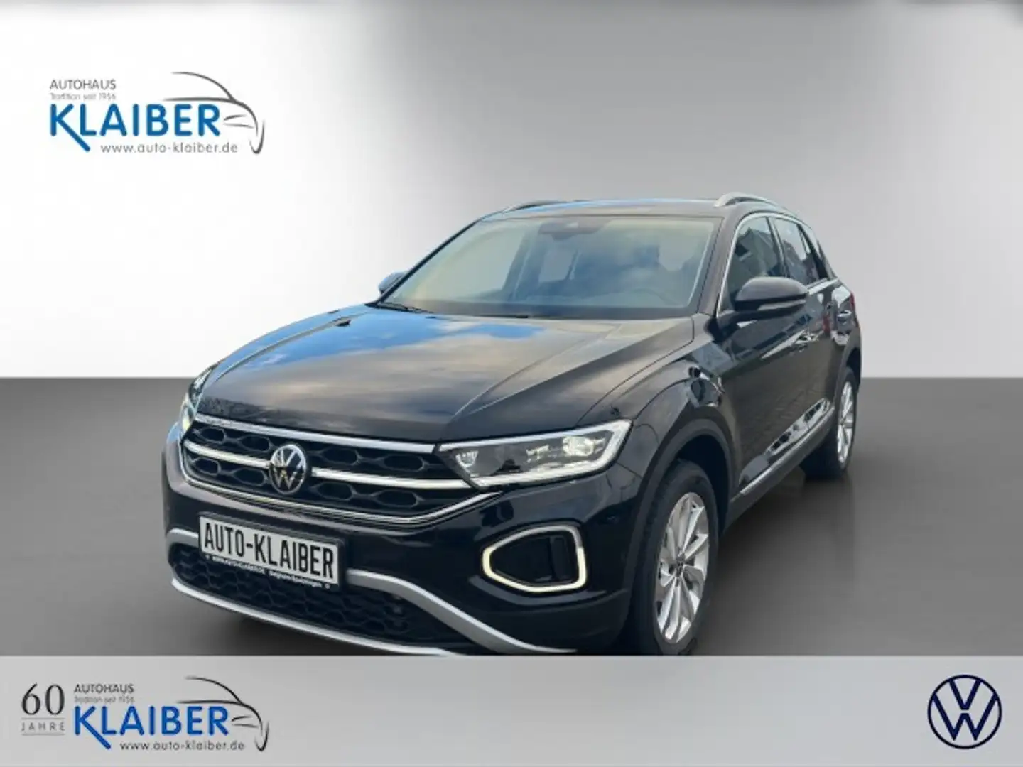 Volkswagen T-Roc Style 1.5 l TSI DSG NAVI+IQ.LIGHT+AHK+CAM+ Klima Schwarz - 1