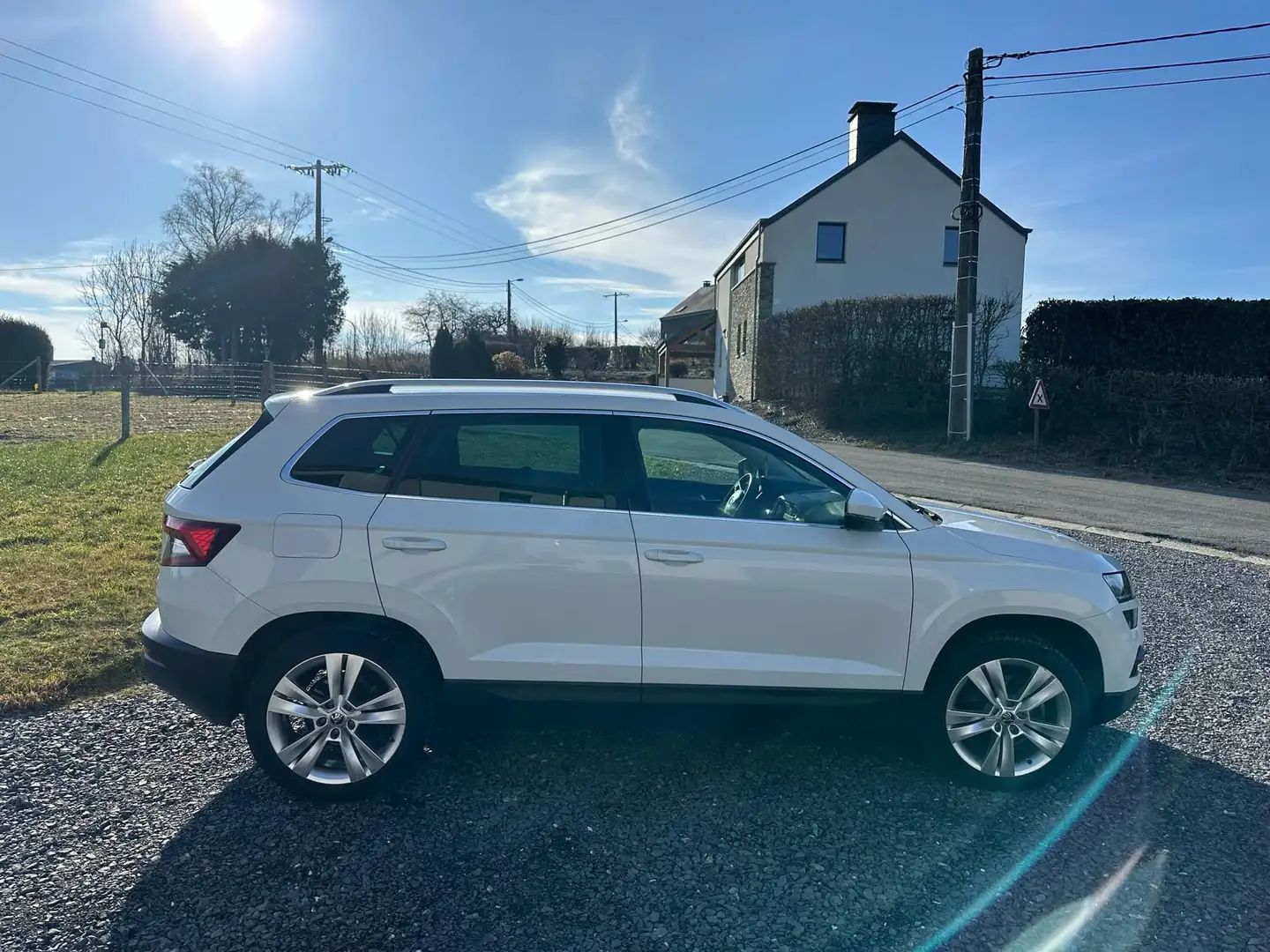 Skoda Karoq Karoq 1.6 CR TDi SCR Ambition DSG Blanc - 2